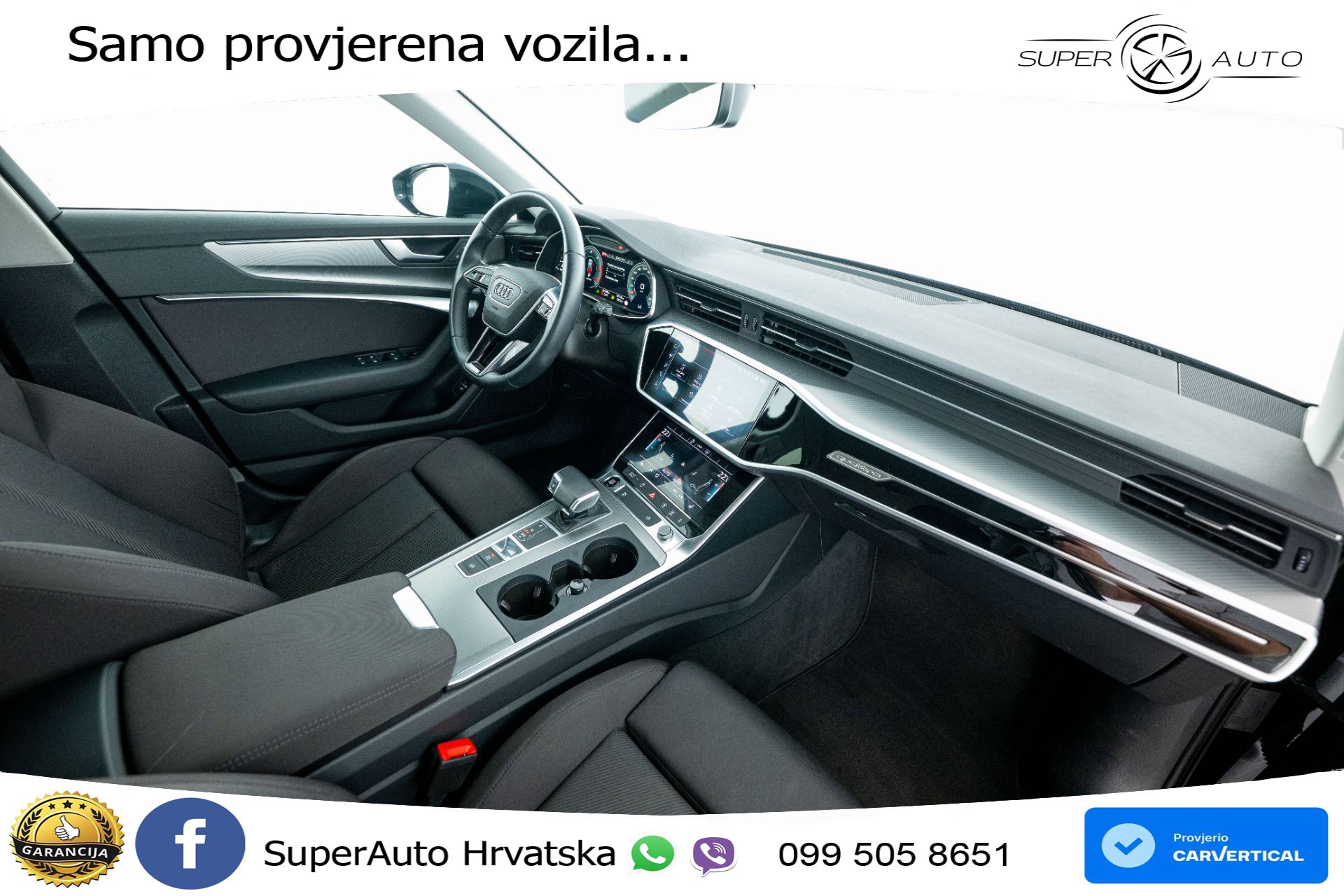 Audi A6 Avant 40 TDI quattro S tronic Advanced 204 KS, LED+ACC+GR SJED+KAM+VIRT