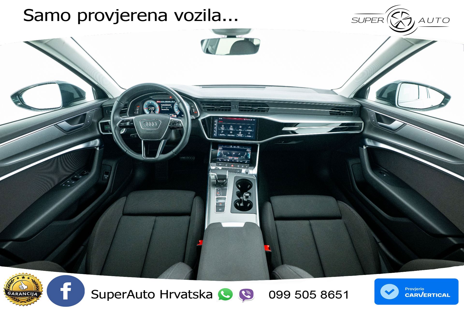 Audi A6 Avant 40 TDI quattro S tronic Advanced 204 KS, LED+ACC+GR SJED+KAM+VIRT