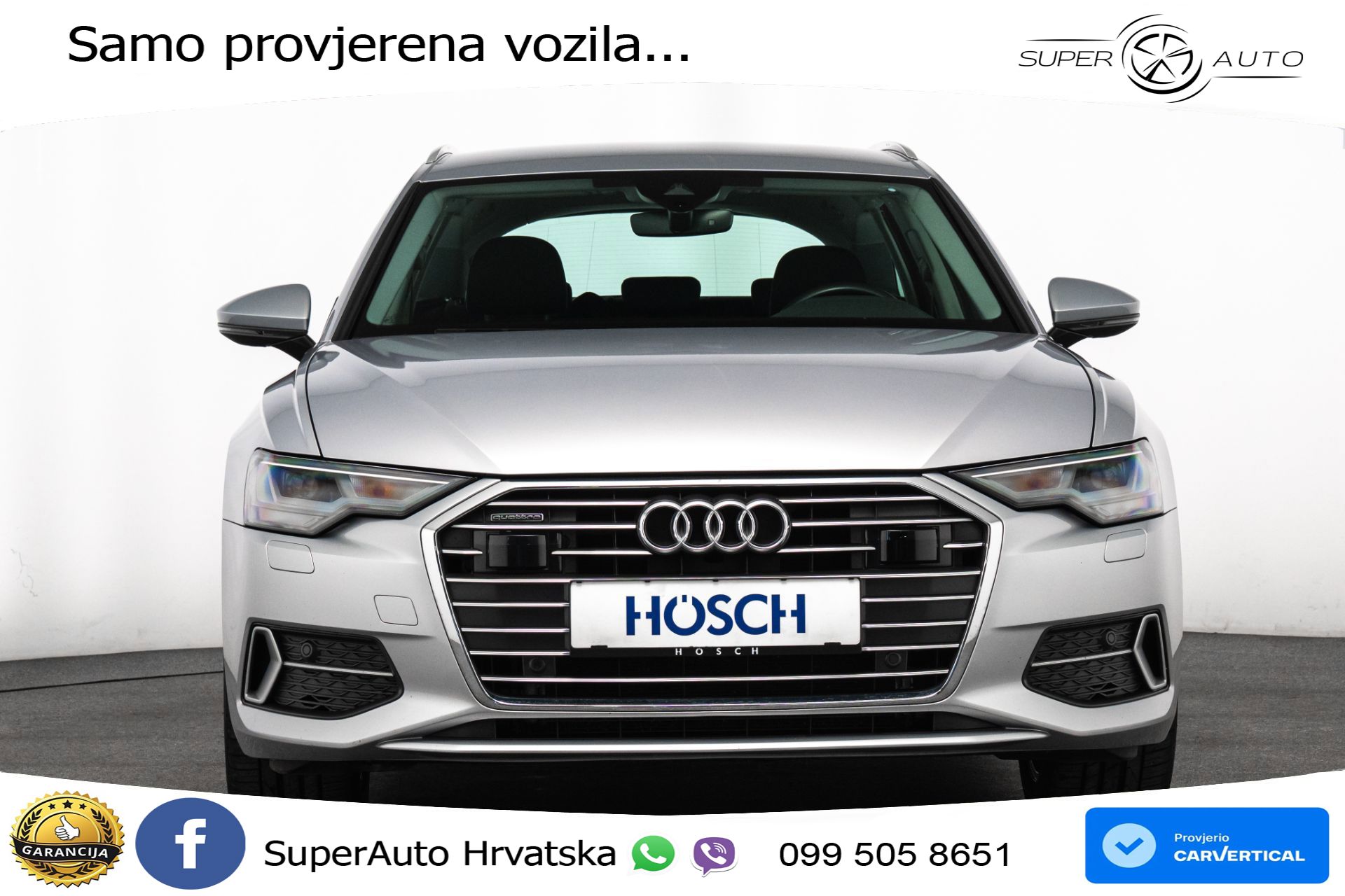 Audi A6 Avant 40 TDI quattro S tronic Sport 204 KS, LED+ACC+GR SJED+KAM+VIRT+PDC