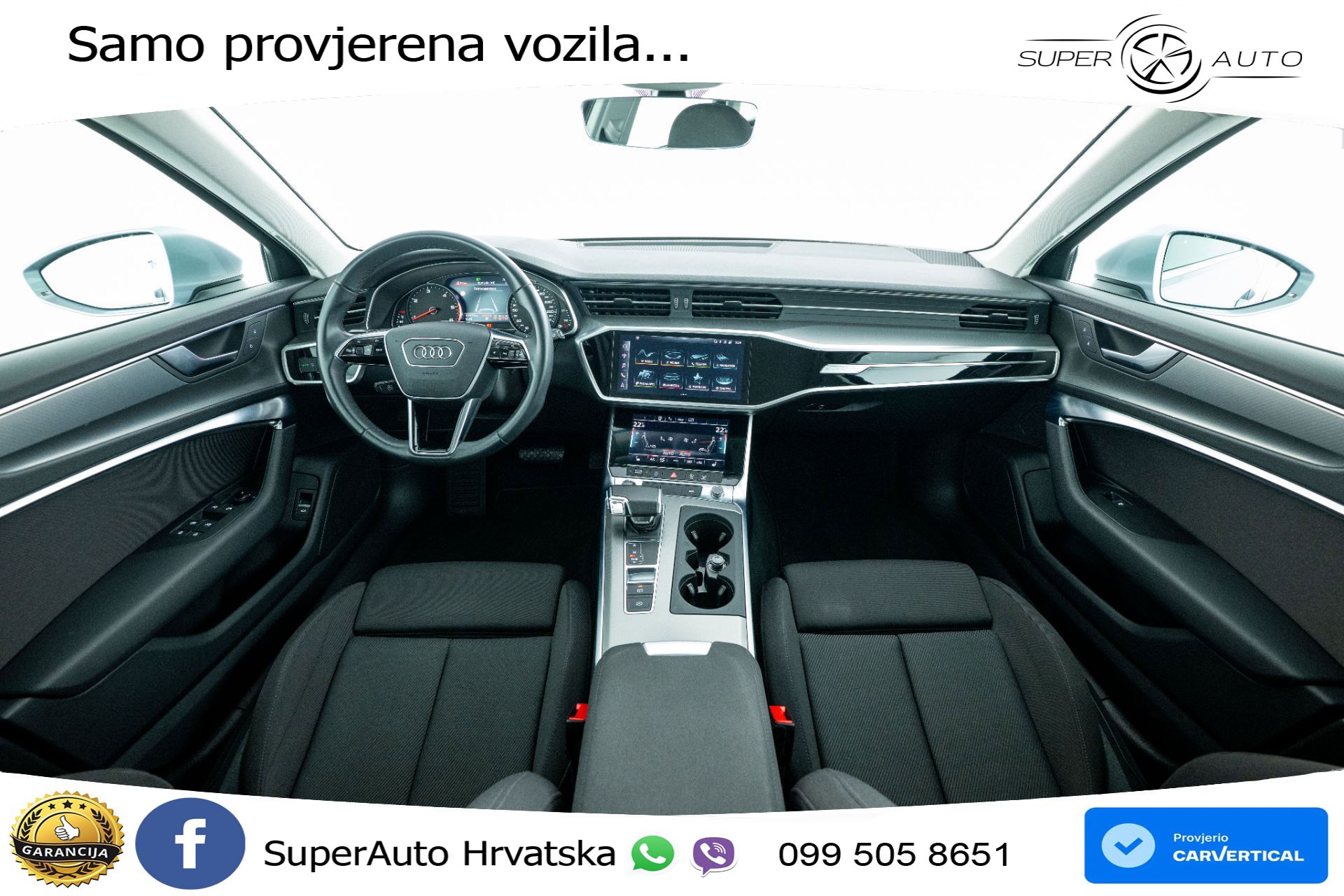 Audi A6 Avant 40 TDI quattro S tronic Sport 204 KS, LED+ACC+GR SJED+KAM+VIRT+PDC