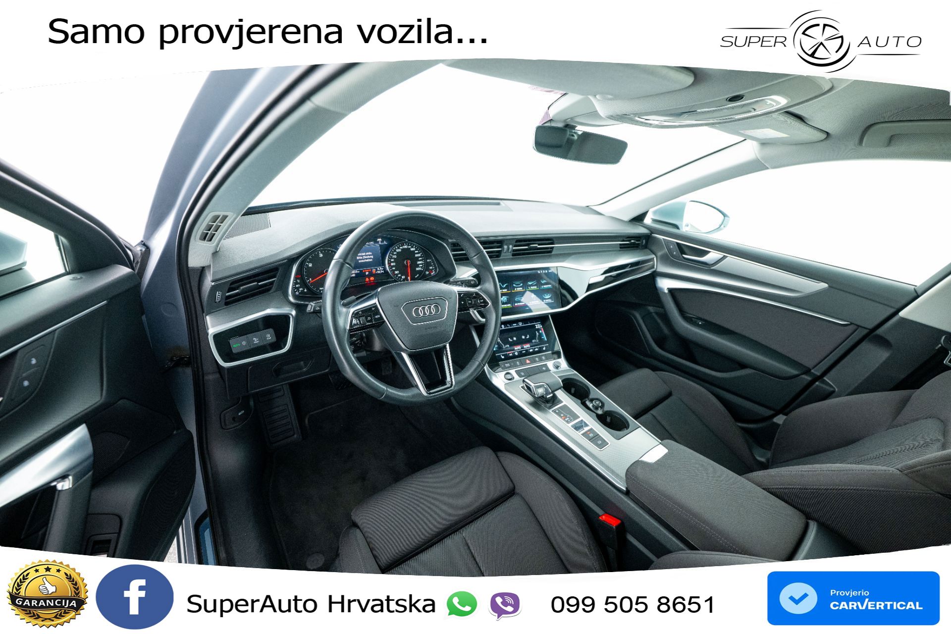 Audi A6 Avant 40 TDI quattro S tronic Sport 204 KS, LED+ACC+GR SJED+KAM+VIRT+PDC