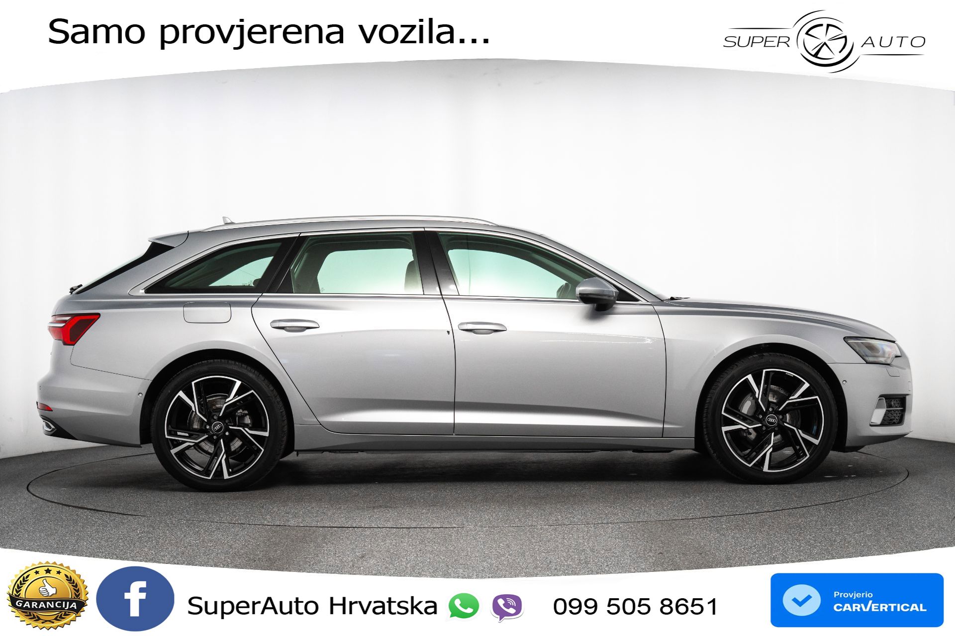 Audi A6 Avant 40 TDI quattro S tronic Sport 204 KS, LED+ACC+GR SJED+KAM+VIRT+PDC
