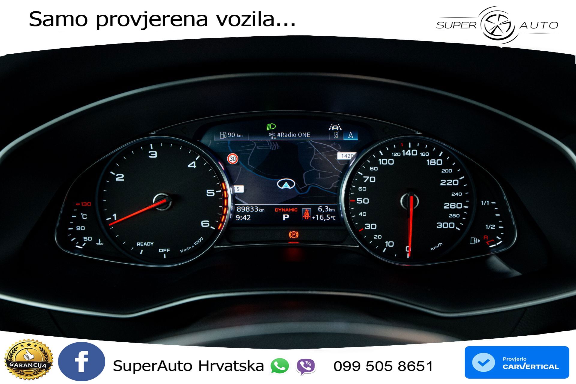 Audi A6 Avant 40 TDI quattro S tronic Sport 204 KS, LED+ACC+GR SJED+KAM+VIRT+PDC