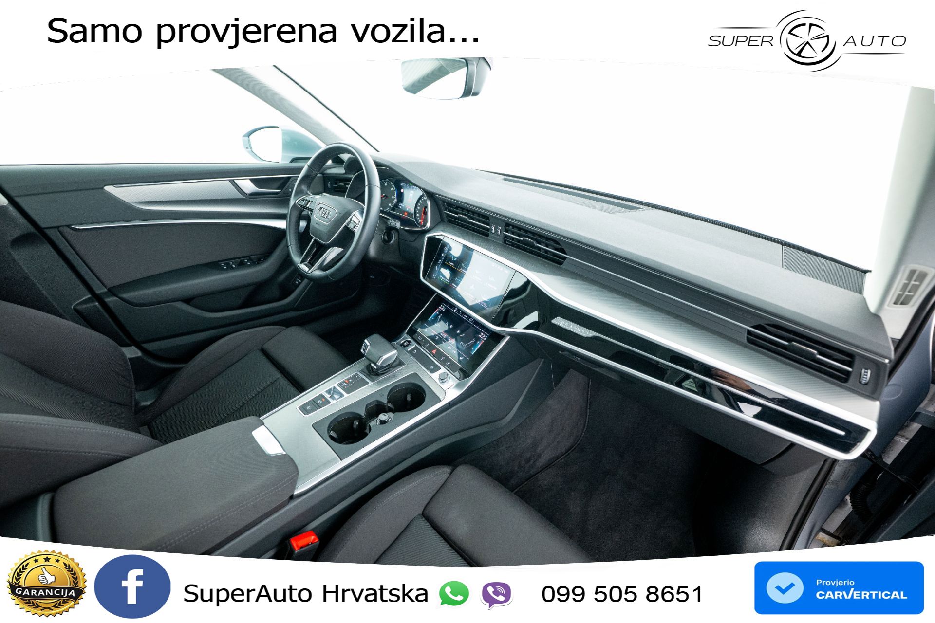 Audi A6 Avant 40 TDI quattro S tronic Sport 204 KS, LED+ACC+GR SJED+KAM+VIRT+PDC