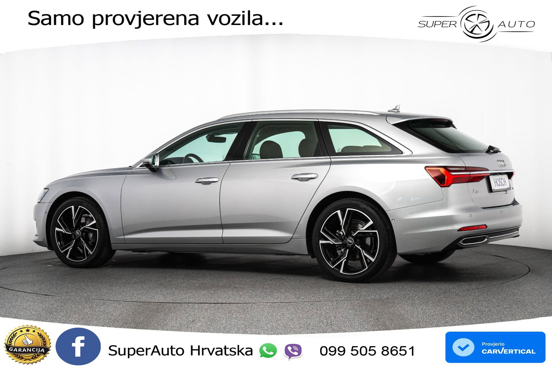Audi A6 Avant 40 TDI quattro S tronic Sport 204 KS, LED+ACC+GR SJED+KAM+VIRT+PDC