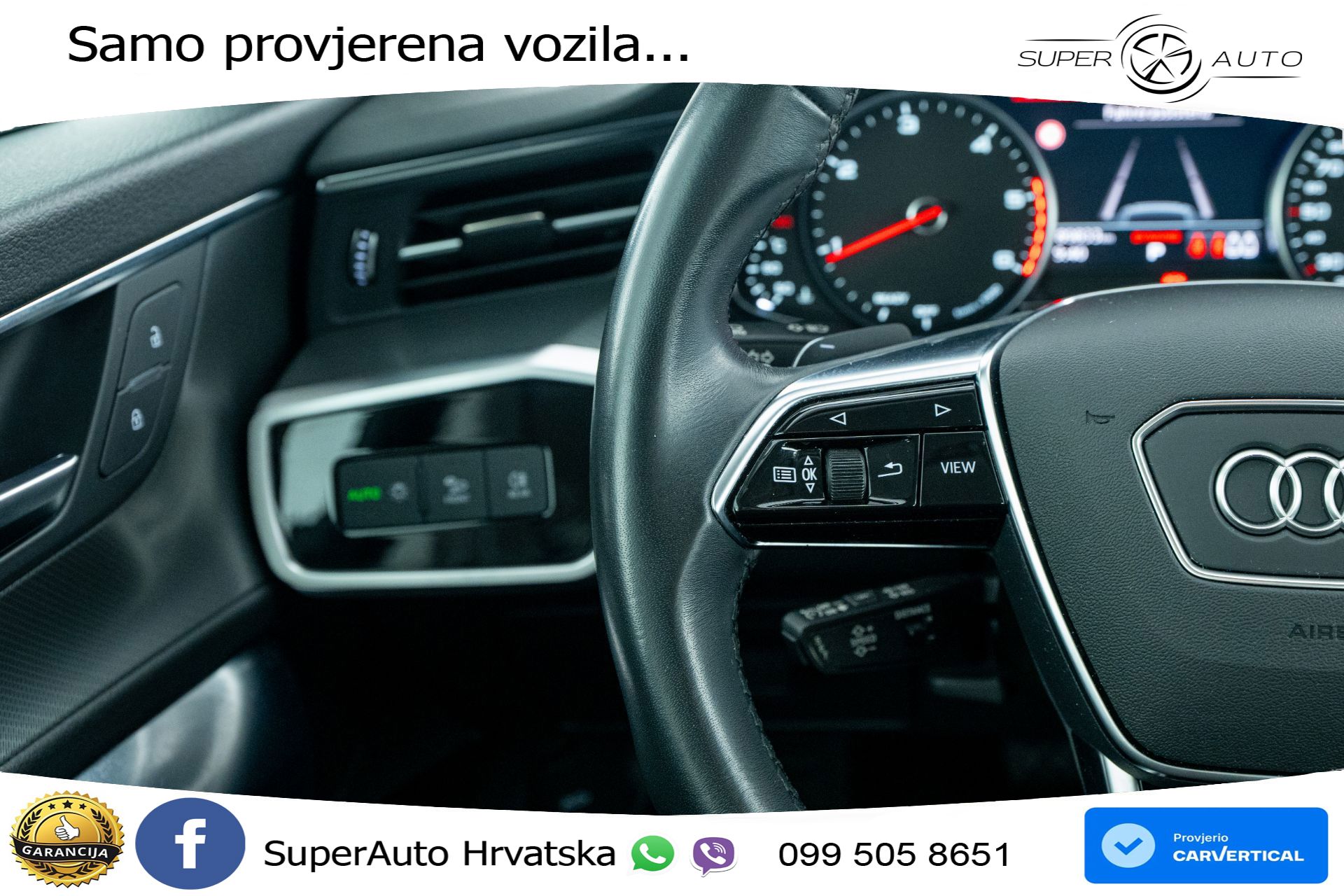 Audi A6 Avant 40 TDI quattro S tronic Sport 204 KS, LED+ACC+GR SJED+KAM+VIRT+PDC