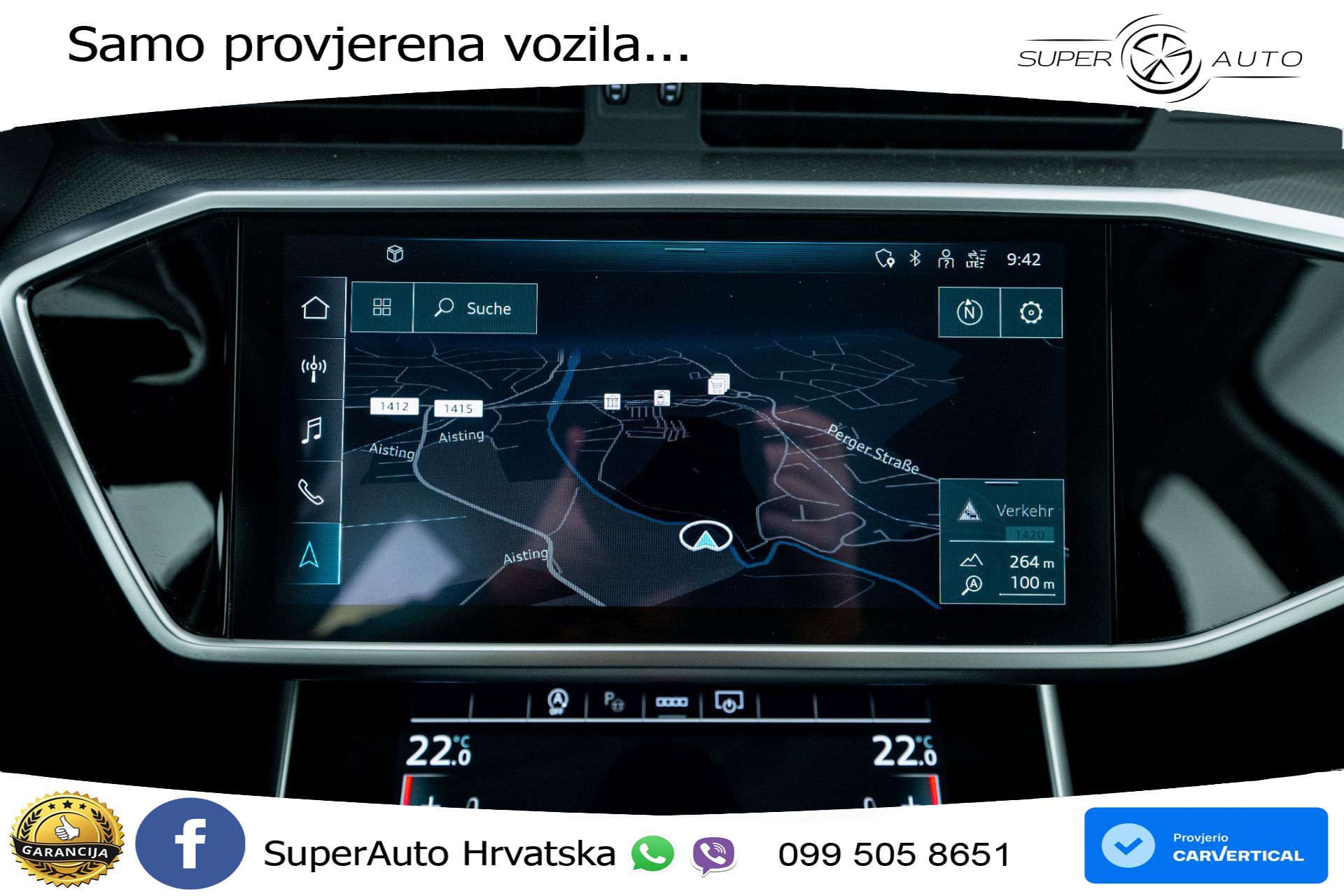 Audi A6 Avant 40 TDI quattro S tronic Sport 204 KS, LED+ACC+GR SJED+KAM+VIRT+PDC