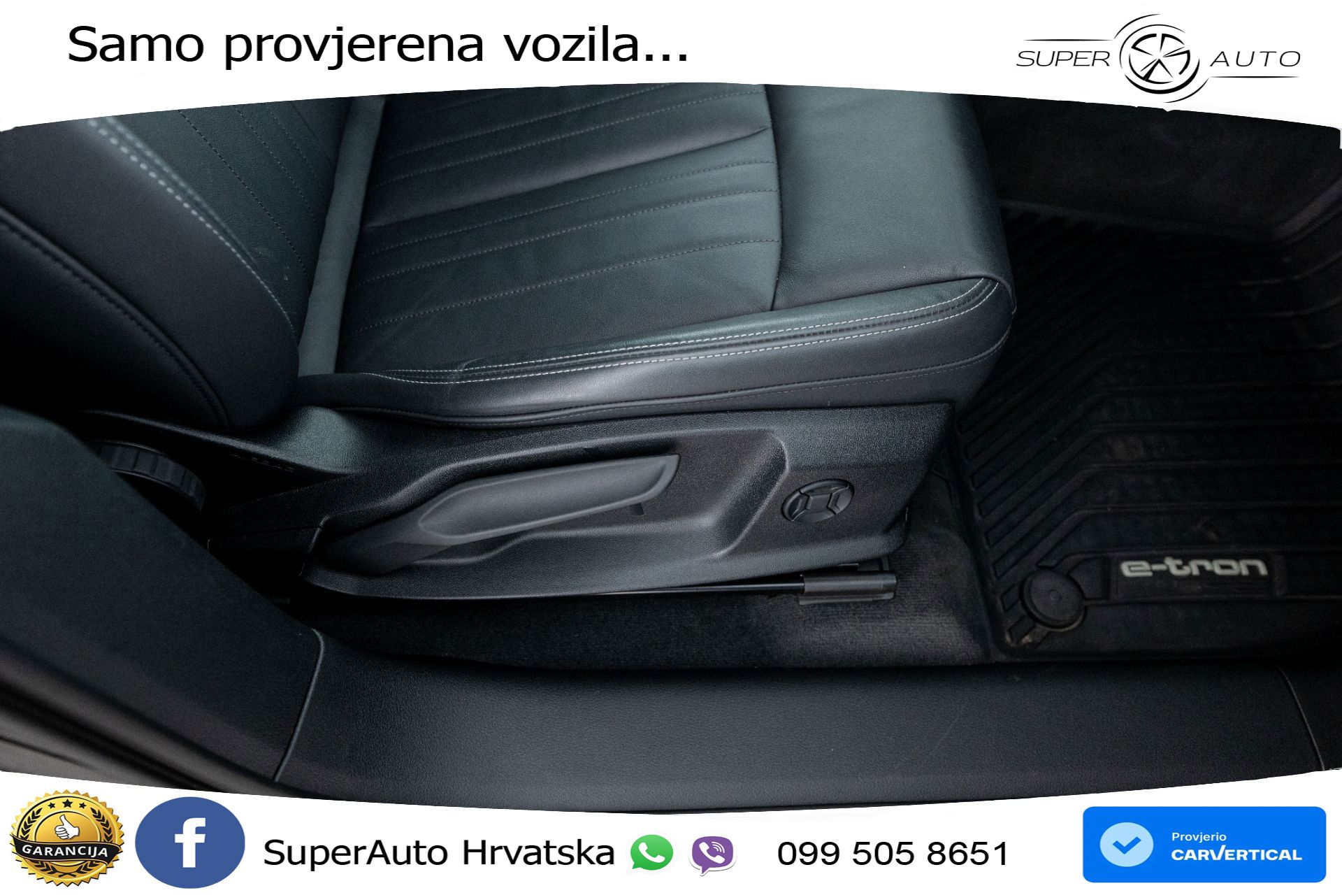 Audi Q8 e-tron 50 95 kWh quattro 340 KS, ACC+KAM+GR SJED+VIRT+PARK