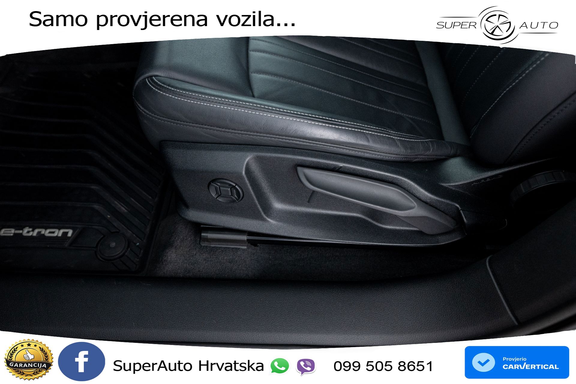 Audi Q8 e-tron 50 95 kWh quattro 340 KS, ACC+KAM+GR SJED+VIRT+PARK