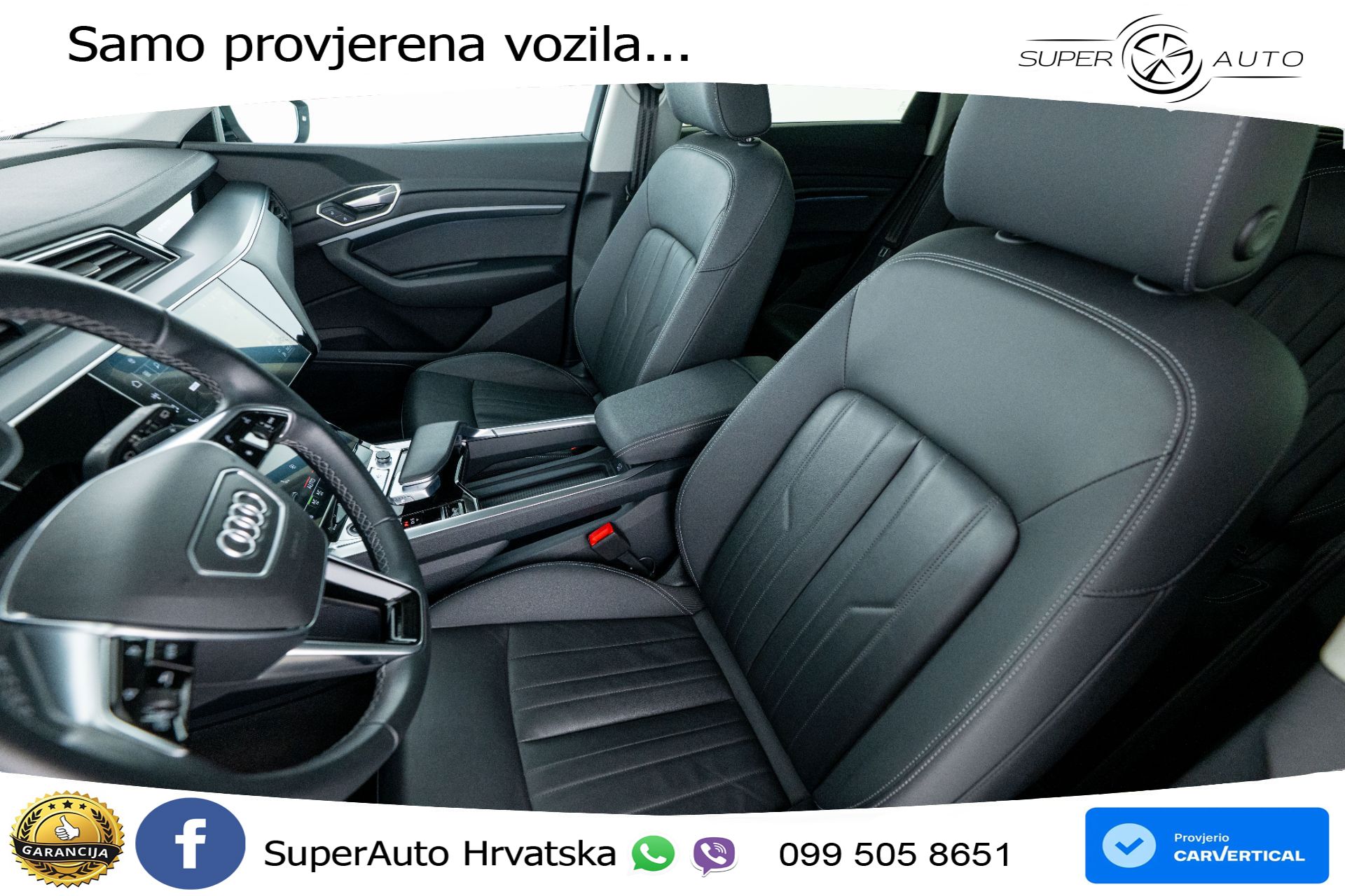 Audi Q8 e-tron 50 95 kWh quattro 340 KS, ACC+KAM+GR SJED+VIRT+PARK