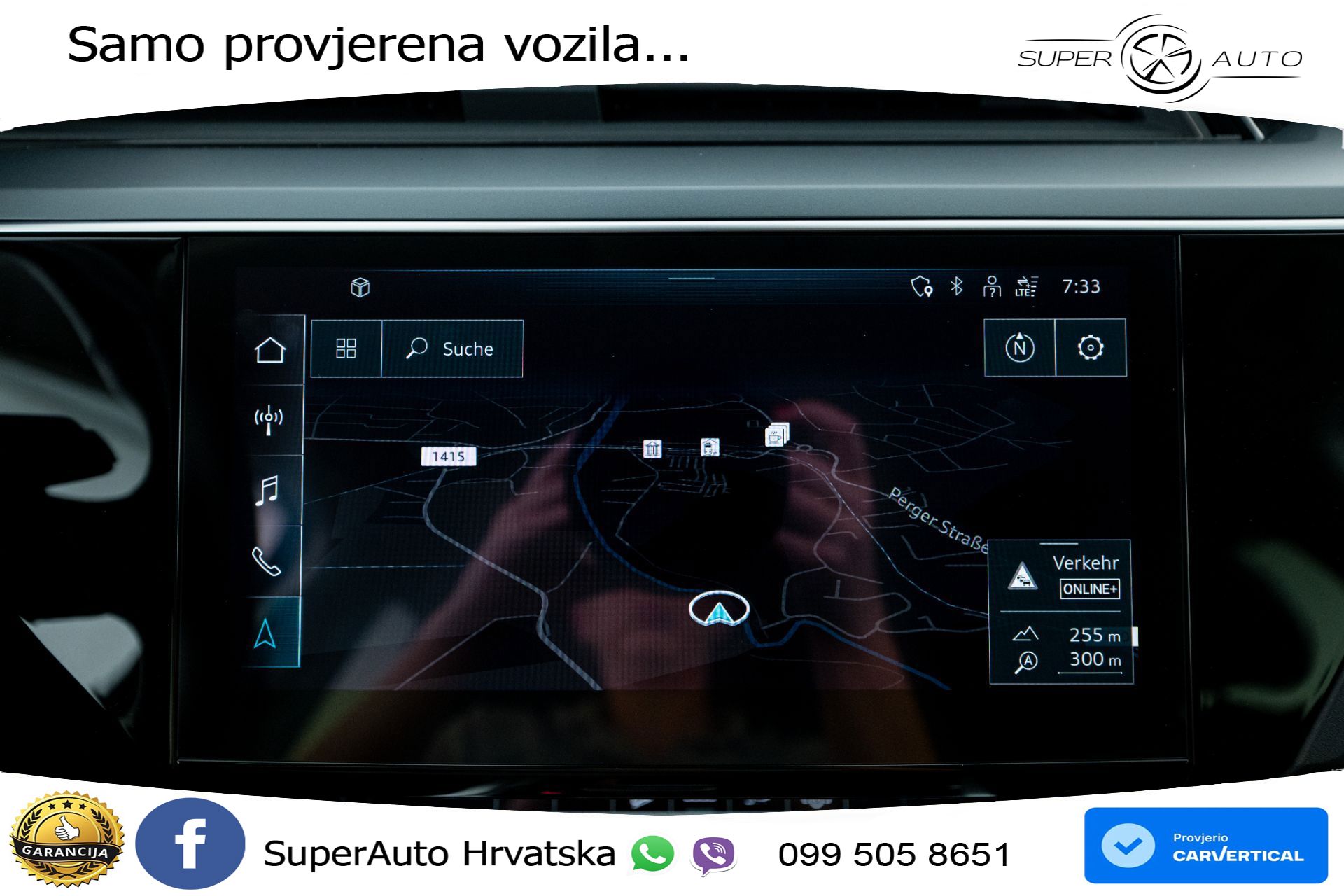 Audi Q8 e-tron 50 95 kWh quattro 340 KS, ACC+KAM+GR SJED+VIRT+PARK