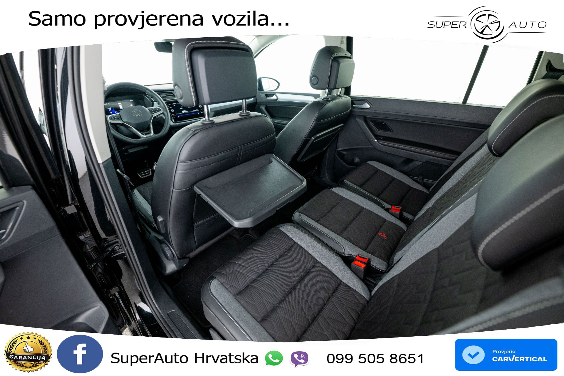 VW Touran 1.5 TSI DSG Comfortline 150 KS, 7-SJED+LED+ACC+GR SJED+PDC+VIRT