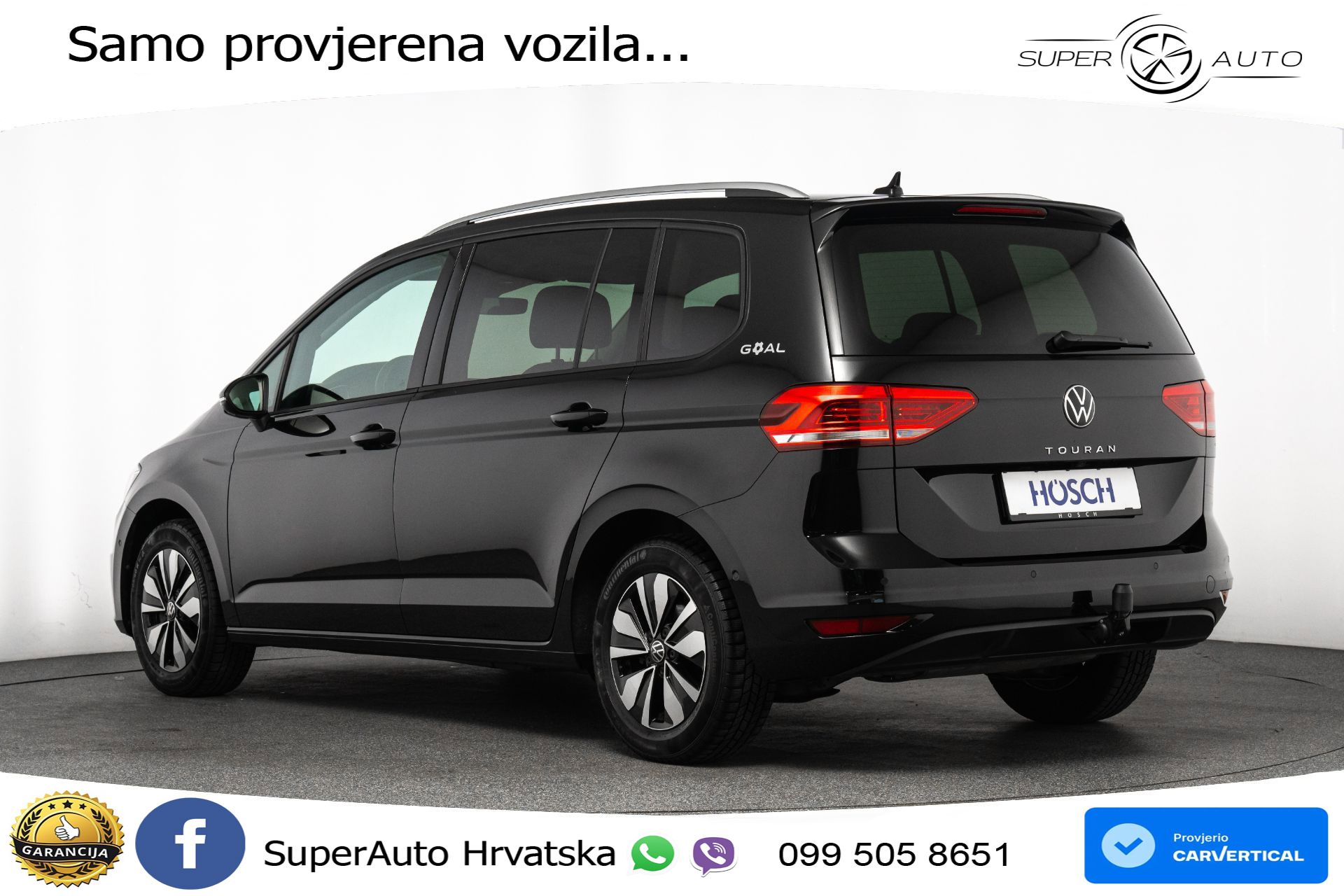 VW Touran 1.5 TSI DSG Comfortline 150 KS, 7-SJED+LED+ACC+GR SJED+PDC+VIRT