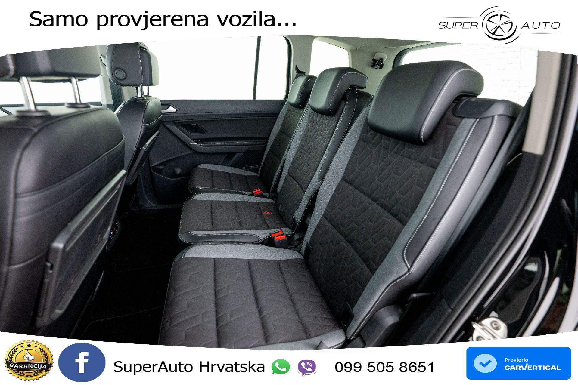 VW Touran 1.5 TSI DSG Comfortline 150 KS, 7-SJED+LED+ACC+GR SJED+PDC+VIRT