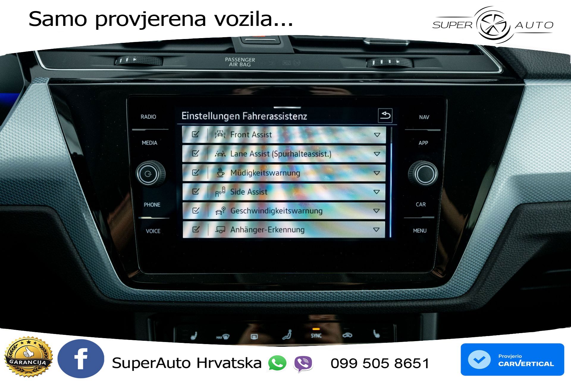 VW Touran 1.5 TSI DSG Comfortline 150 KS, 7-SJED+LED+ACC+GR SJED+PDC+VIRT