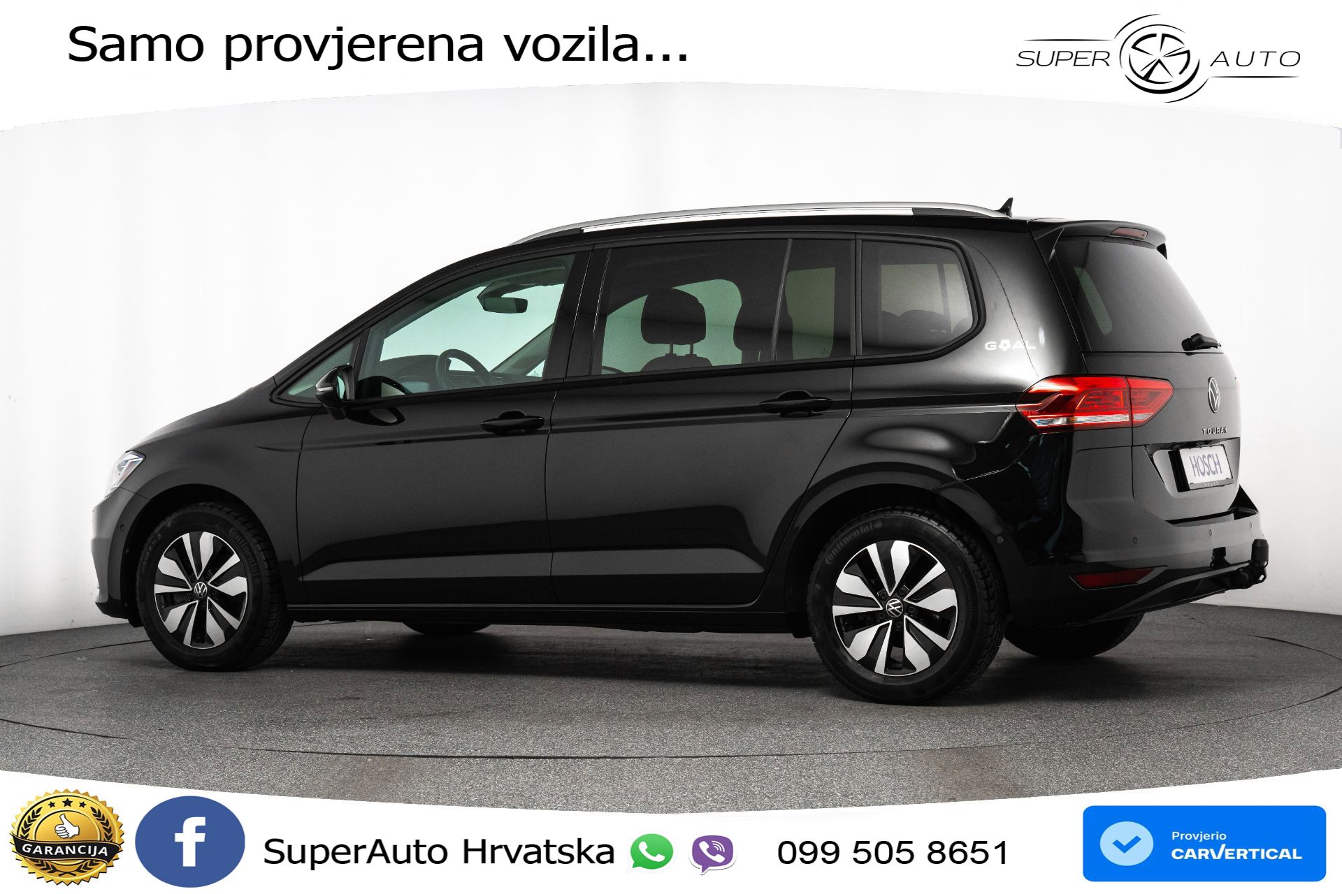 VW Touran 1.5 TSI DSG Comfortline 150 KS, 7-SJED+LED+ACC+GR SJED+PDC+VIRT