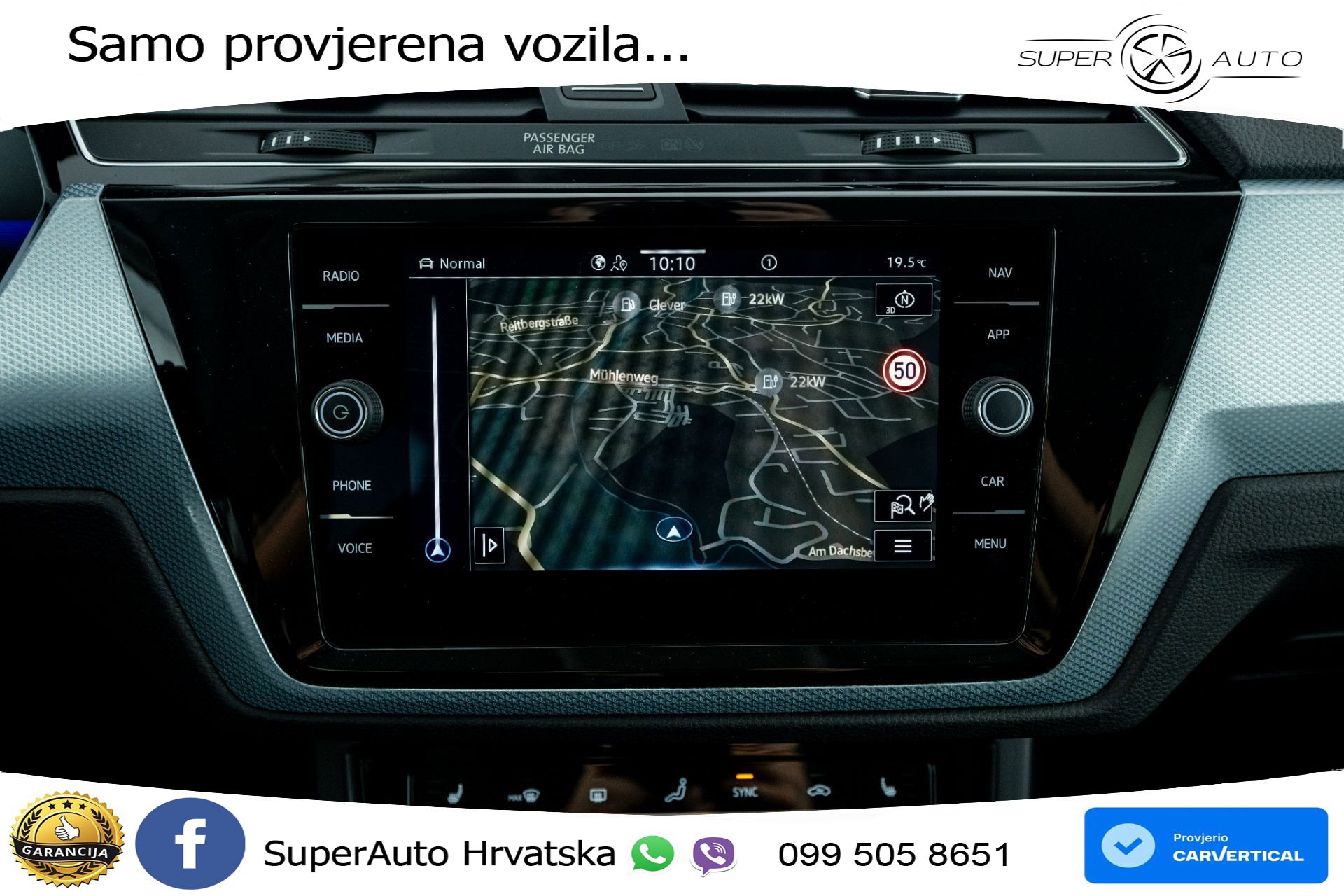 VW Touran 1.5 TSI DSG Comfortline 150 KS, 7-SJED+LED+ACC+GR SJED+PDC+VIRT