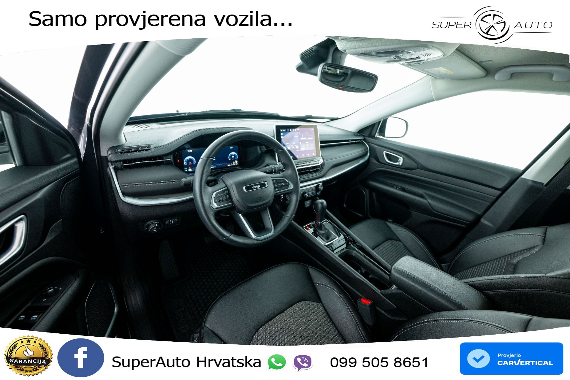 Jeep Compass 1.5 GSE Aut. 130 KS, LED+ACC+GR SJED+KAM+VIRT+PDC