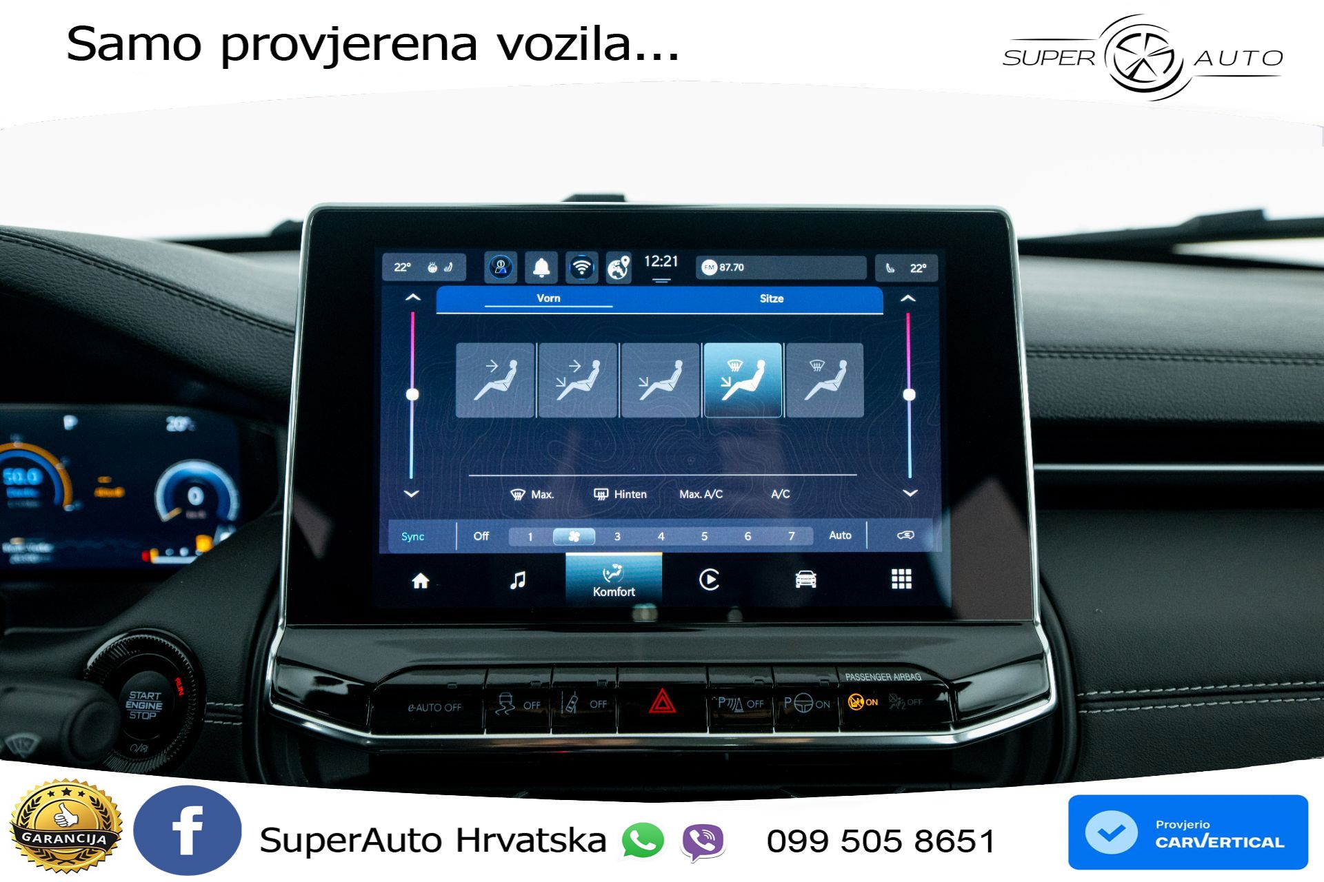 Jeep Compass 1.5 GSE Aut. 130 KS, LED+ACC+GR SJED+KAM+VIRT+PDC