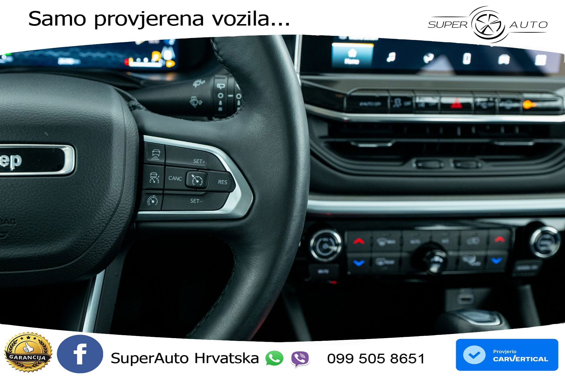 Jeep Compass 1.5 GSE Aut. 130 KS, LED+ACC+GR SJED+KAM+VIRT+PDC