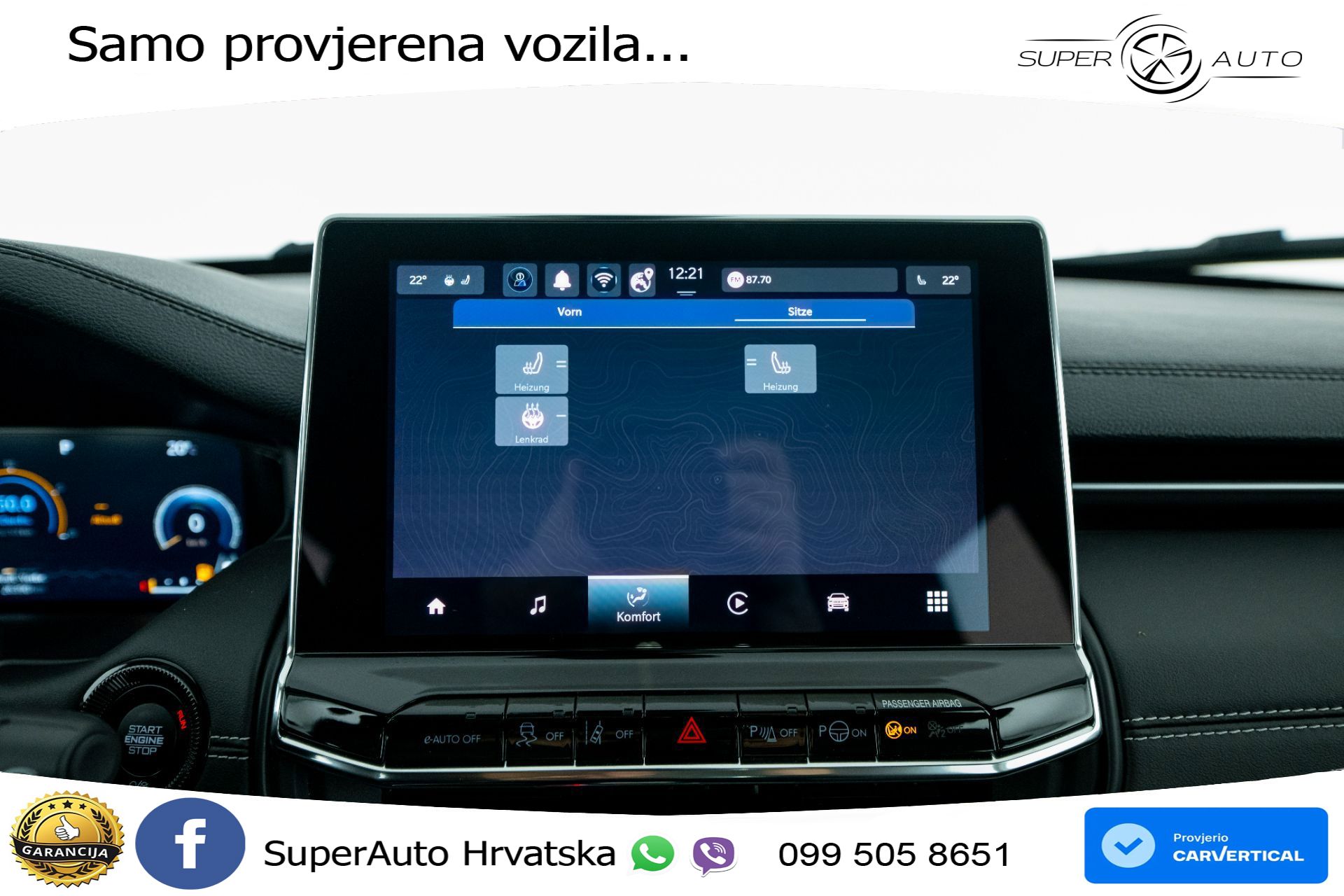 Jeep Compass 1.5 GSE Aut. 130 KS, LED+ACC+GR SJED+KAM+VIRT+PDC