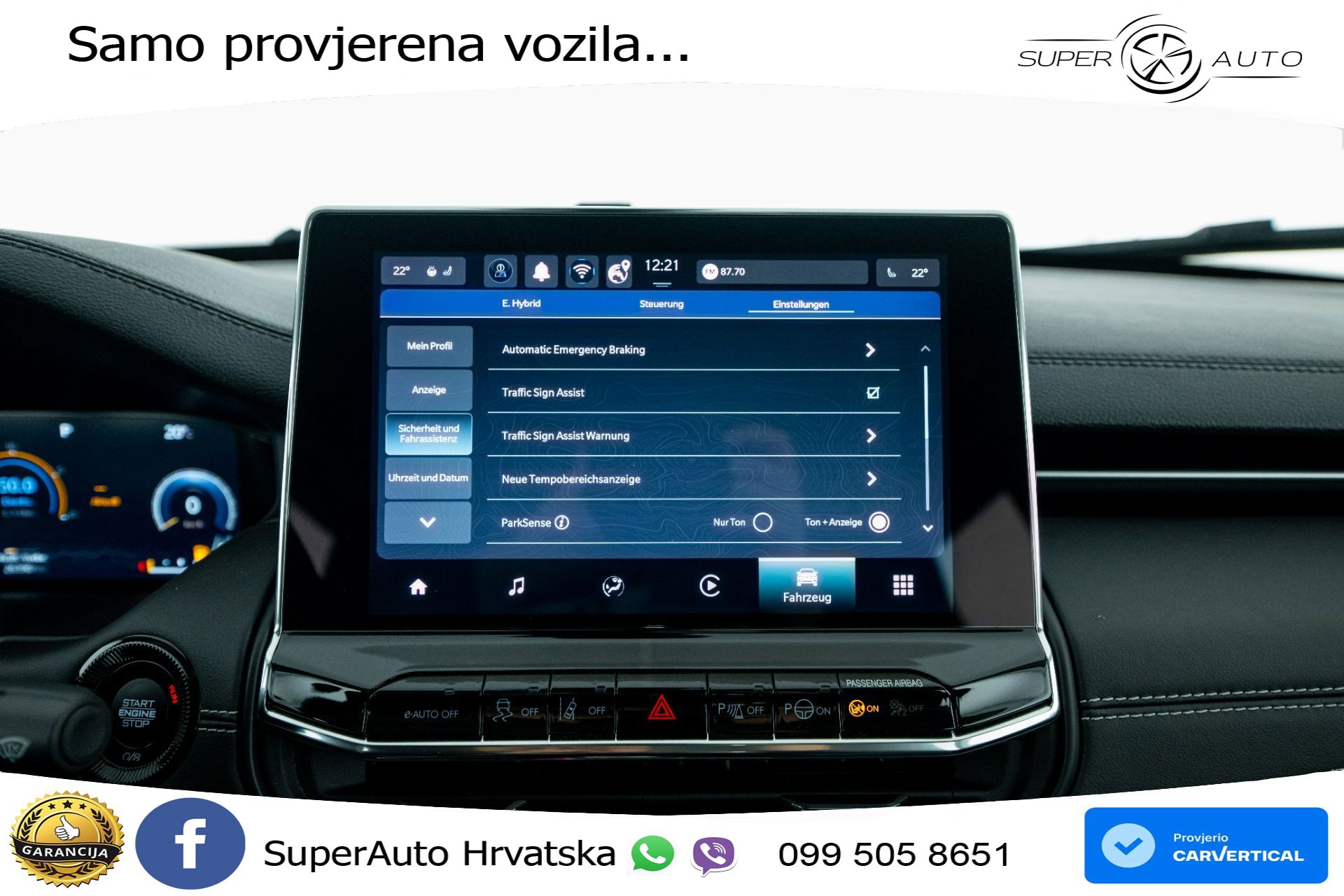 Jeep Compass 1.5 GSE Aut. 130 KS, LED+ACC+GR SJED+KAM+VIRT+PDC