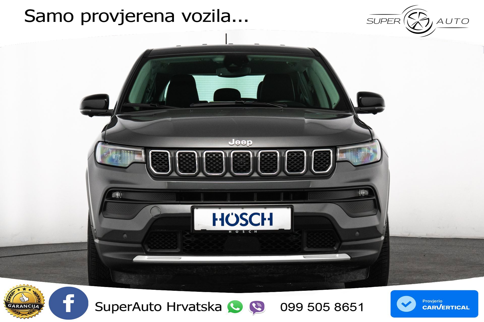 Jeep Compass 1.5 GSE Aut. 130 KS, LED+ACC+GR SJED+KAM+VIRT+PDC
