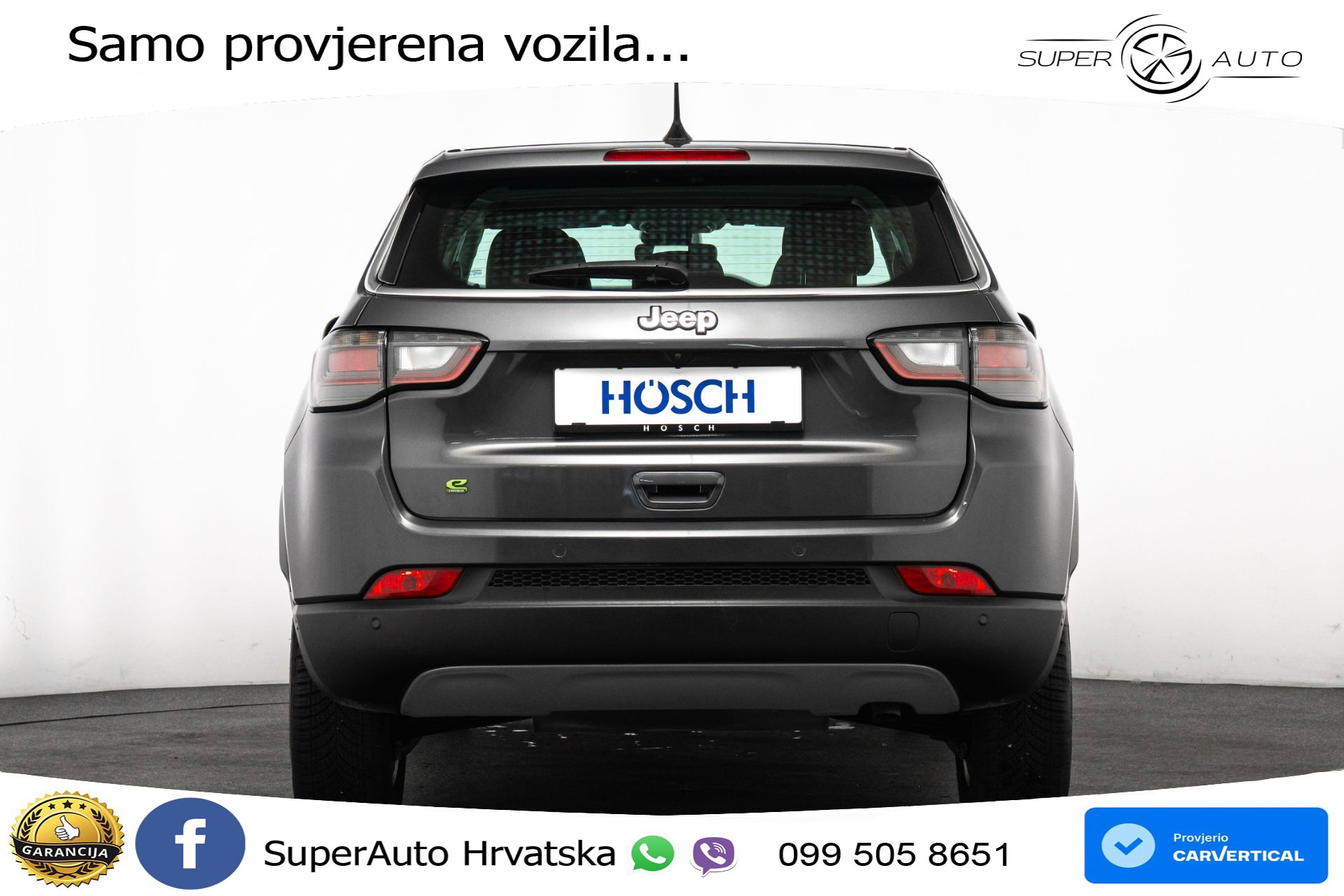 Jeep Compass 1.5 GSE Aut. 130 KS, LED+ACC+GR SJED+KAM+VIRT+PDC