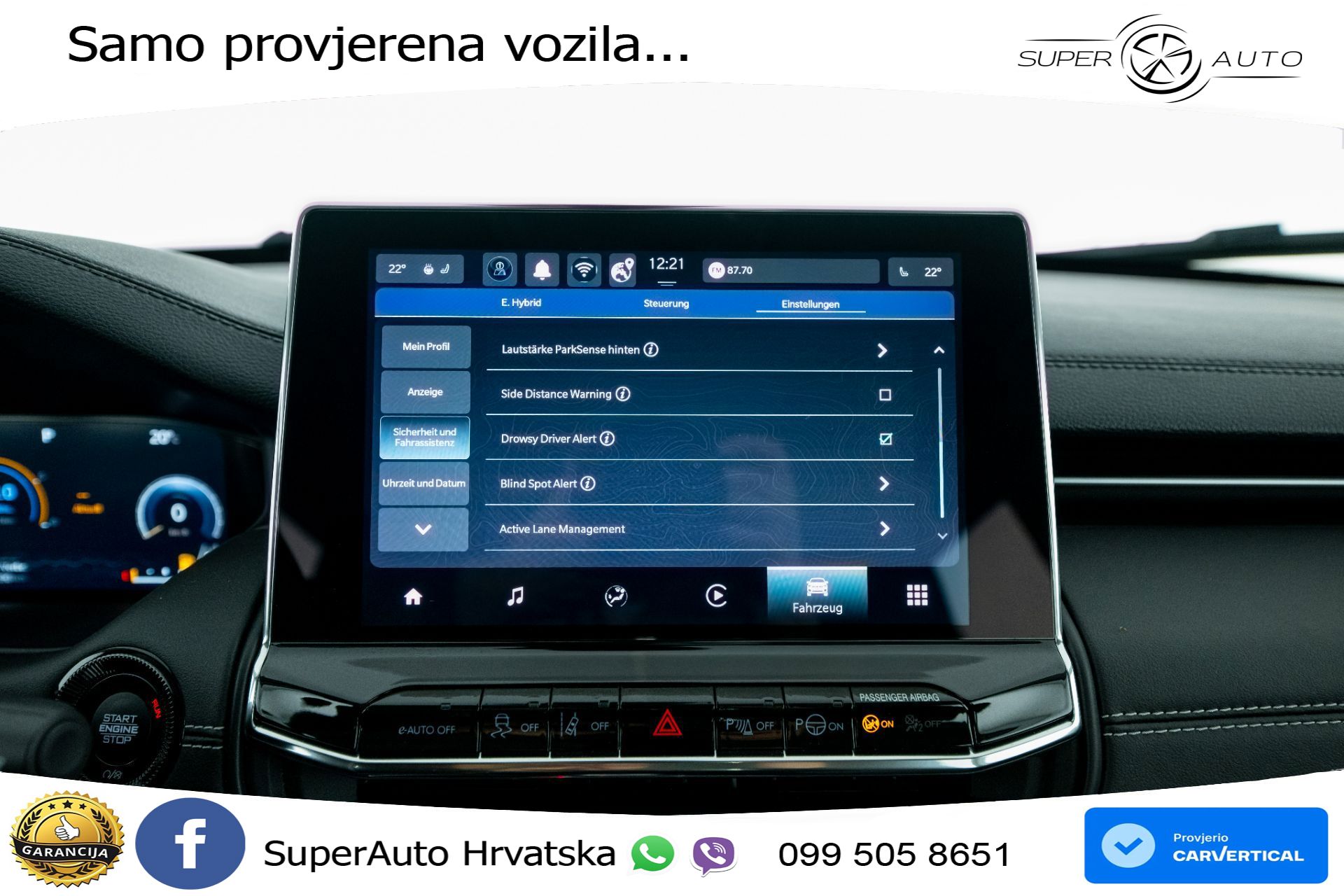 Jeep Compass 1.5 GSE Aut. 130 KS, LED+ACC+GR SJED+KAM+VIRT+PDC