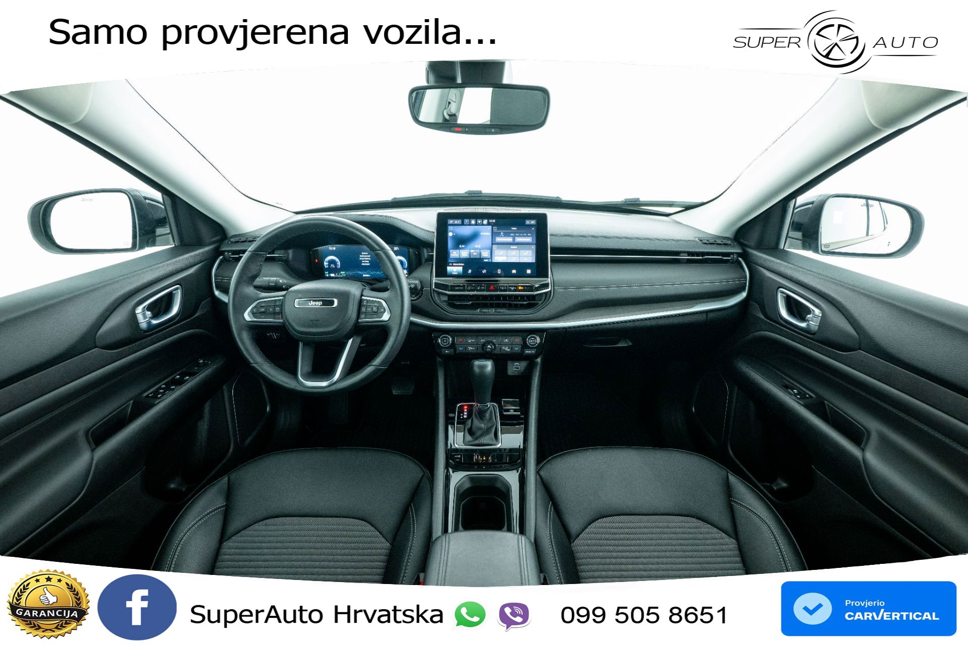 Jeep Compass 1.5 GSE Aut. 130 KS, LED+ACC+GR SJED+KAM+VIRT+PDC