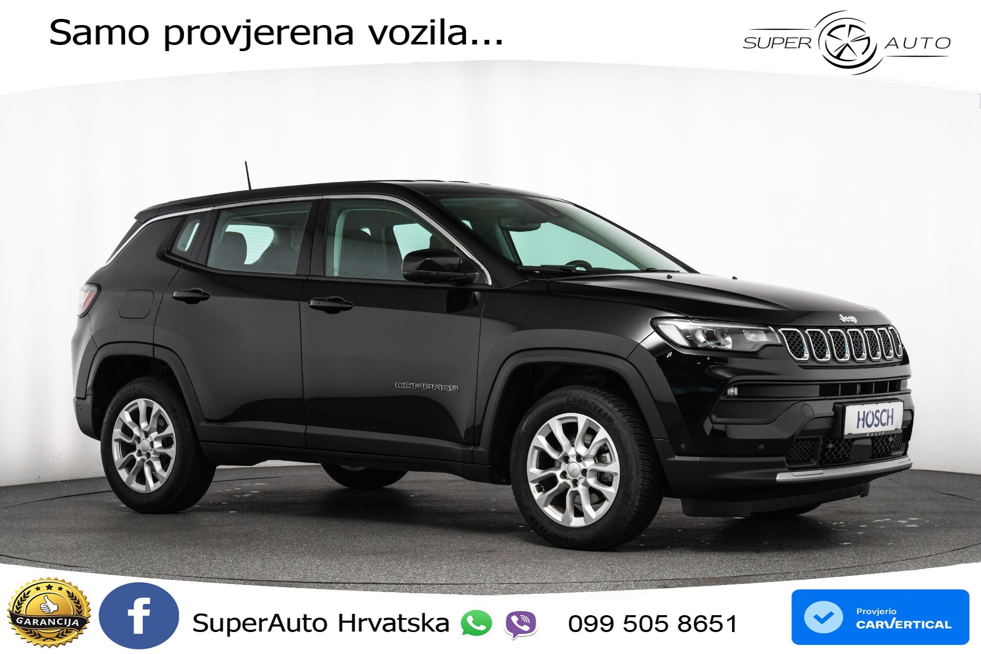 Jeep Compass 1.5 GSE Aut. 131 KS, ACC+KAM+GR SJED+VIRT