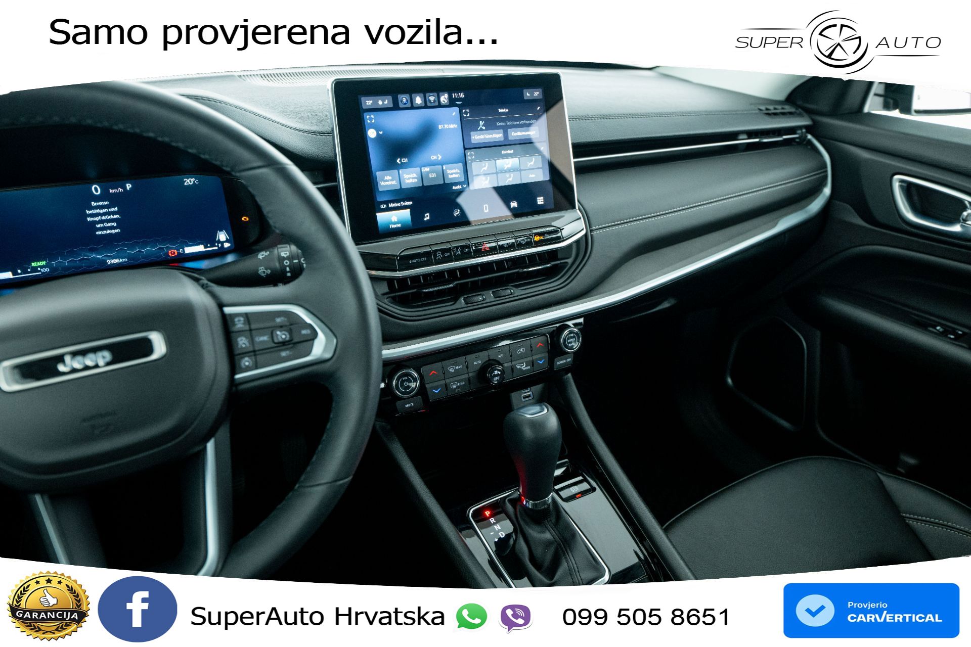 Jeep Compass 1.5 GSE Aut. 131 KS, ACC+KAM+GR SJED+VIRT