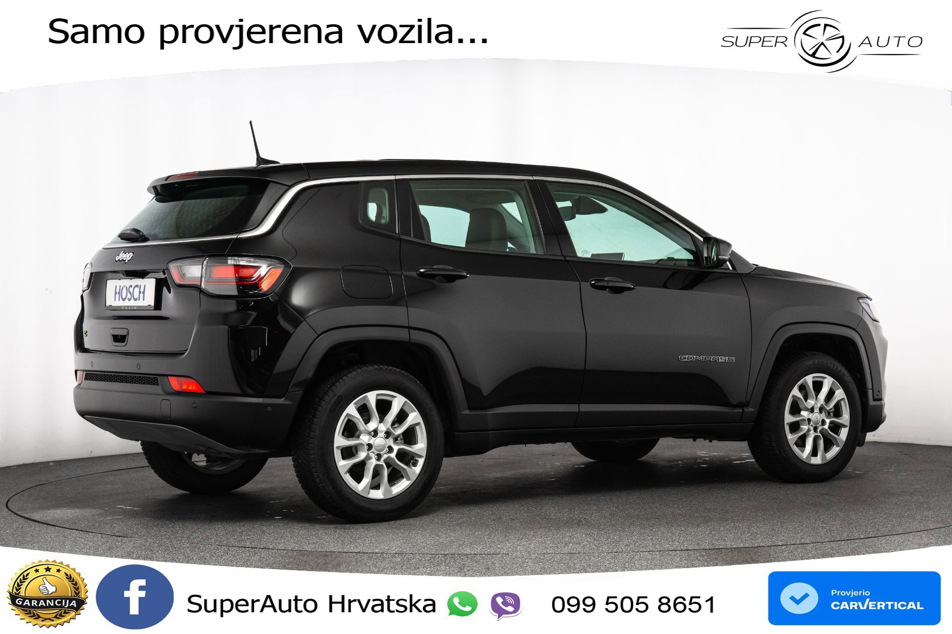 Jeep Compass 1.3 GSE T4 Aut. 130 KS, LED+ACC+GR SJED+360+VIRT