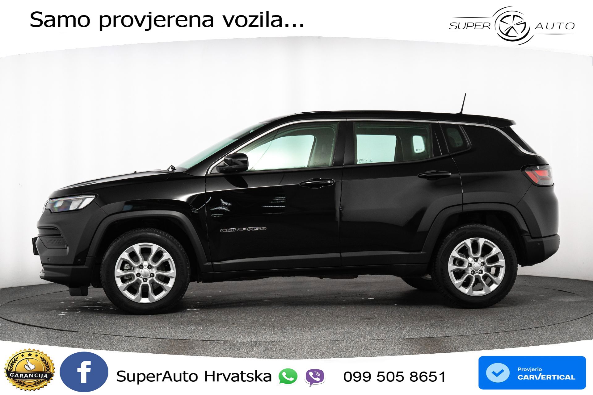 Jeep Compass 1.3 GSE T4 Aut. 130 KS, LED+ACC+GR SJED+360+VIRT