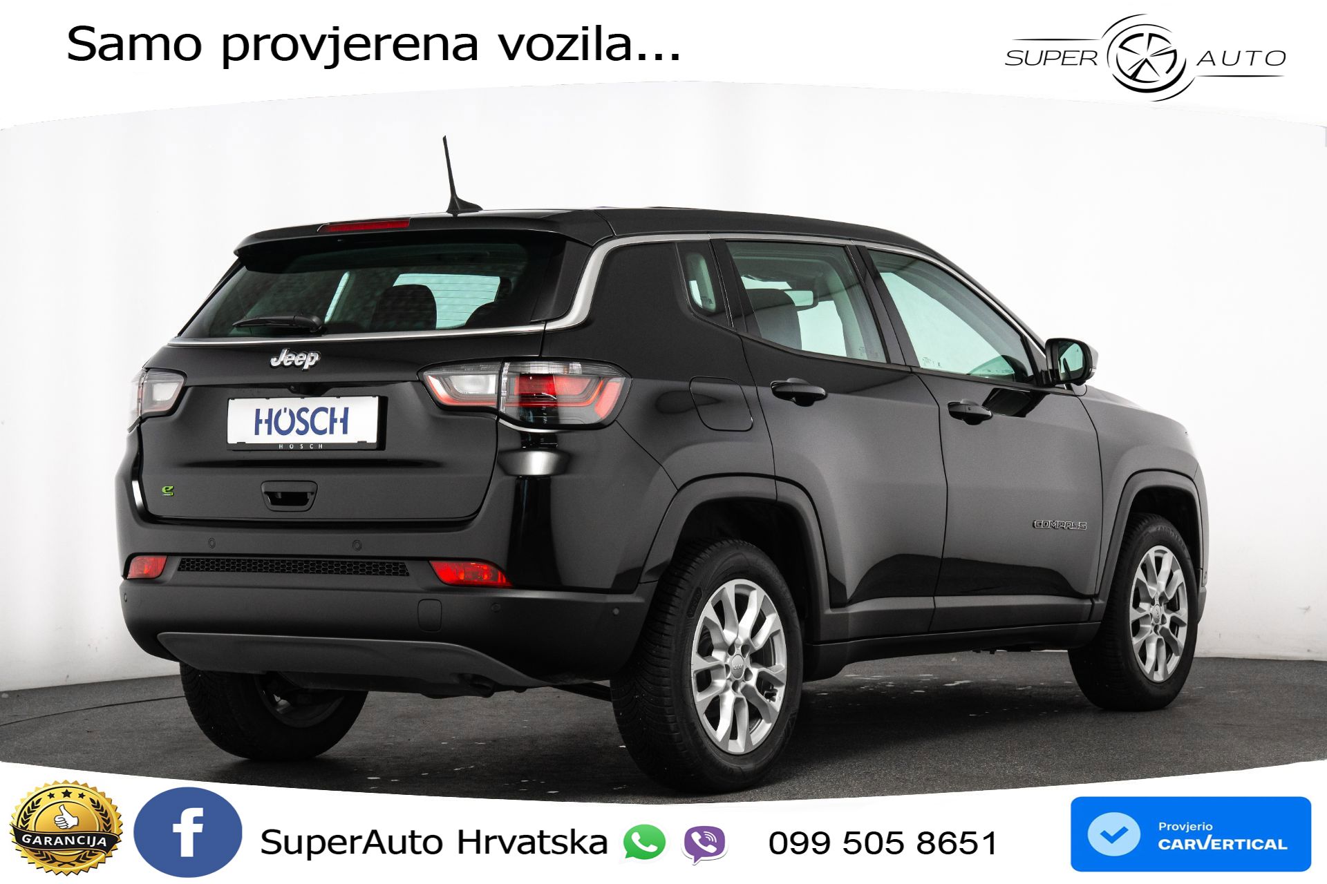 Jeep Compass 1.3 GSE T4 Aut. 130 KS, LED+ACC+GR SJED+360+VIRT
