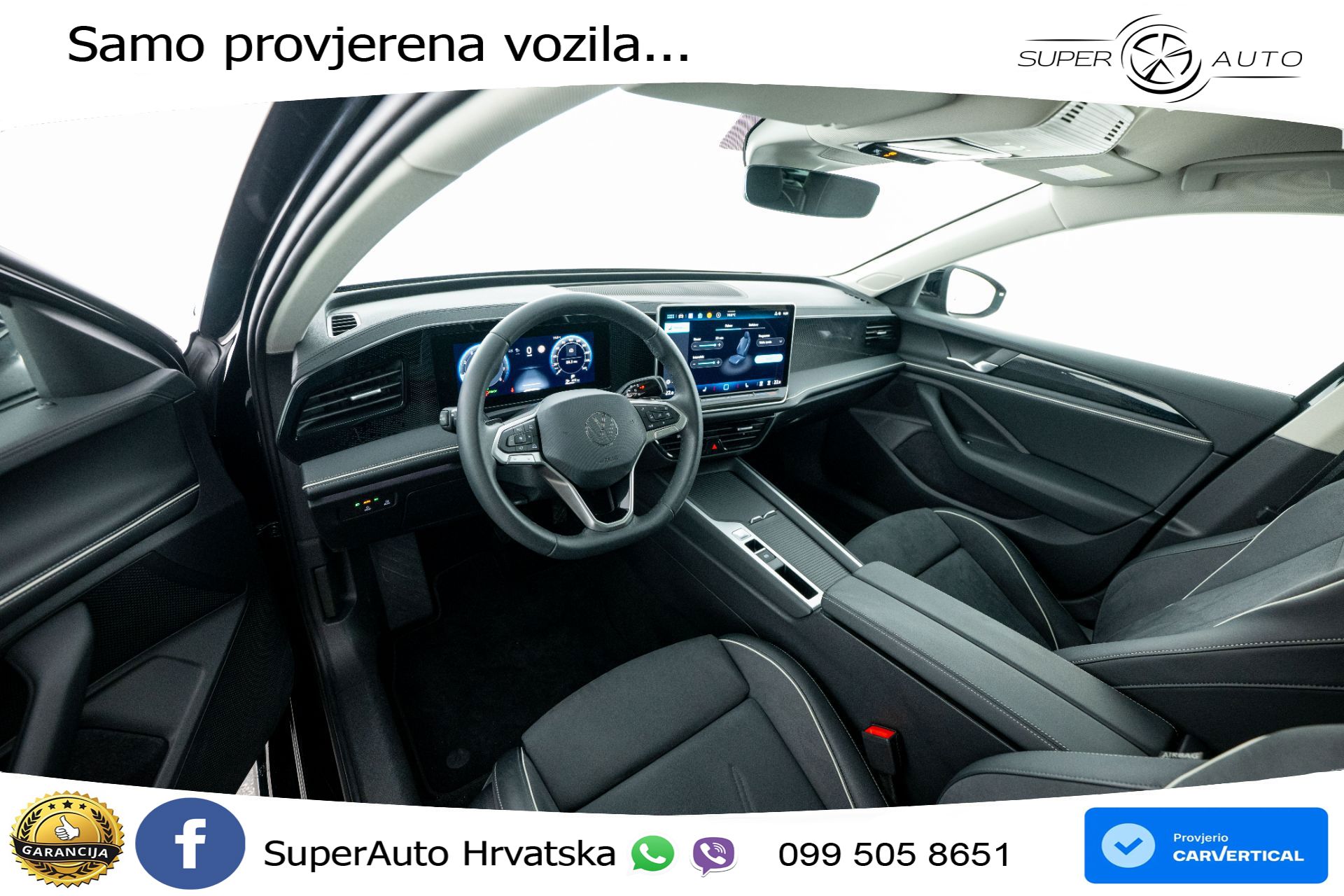 VW Passat Variant 1.5 eTSI DSG Business 150 KS, LED+ACC+GR SJED+MASAŽA+VIRT+360