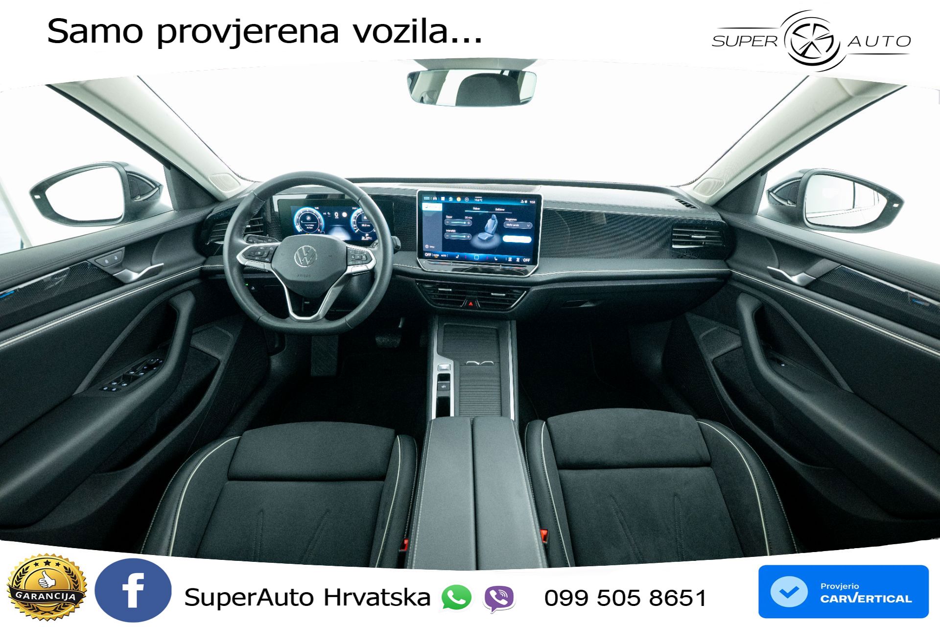 VW Passat Variant 1.5 eTSI DSG Business 150 KS, LED+ACC+GR SJED+MASAŽA+VIRT+360