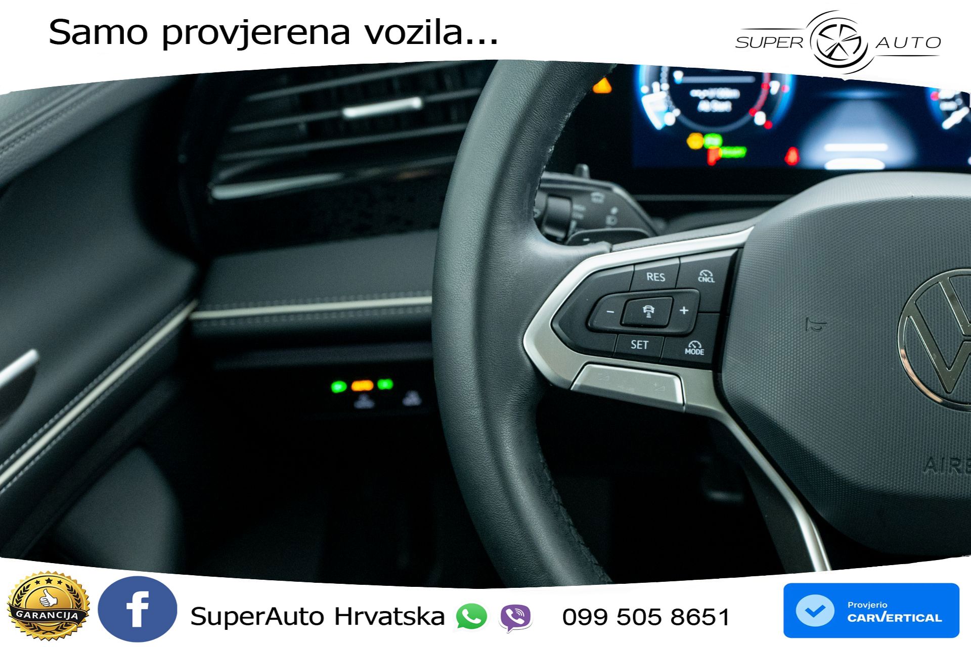 VW Passat Variant 1.5 eTSI DSG Business 150 KS, LED+ACC+GR SJED+MASAŽA+VIRT+360