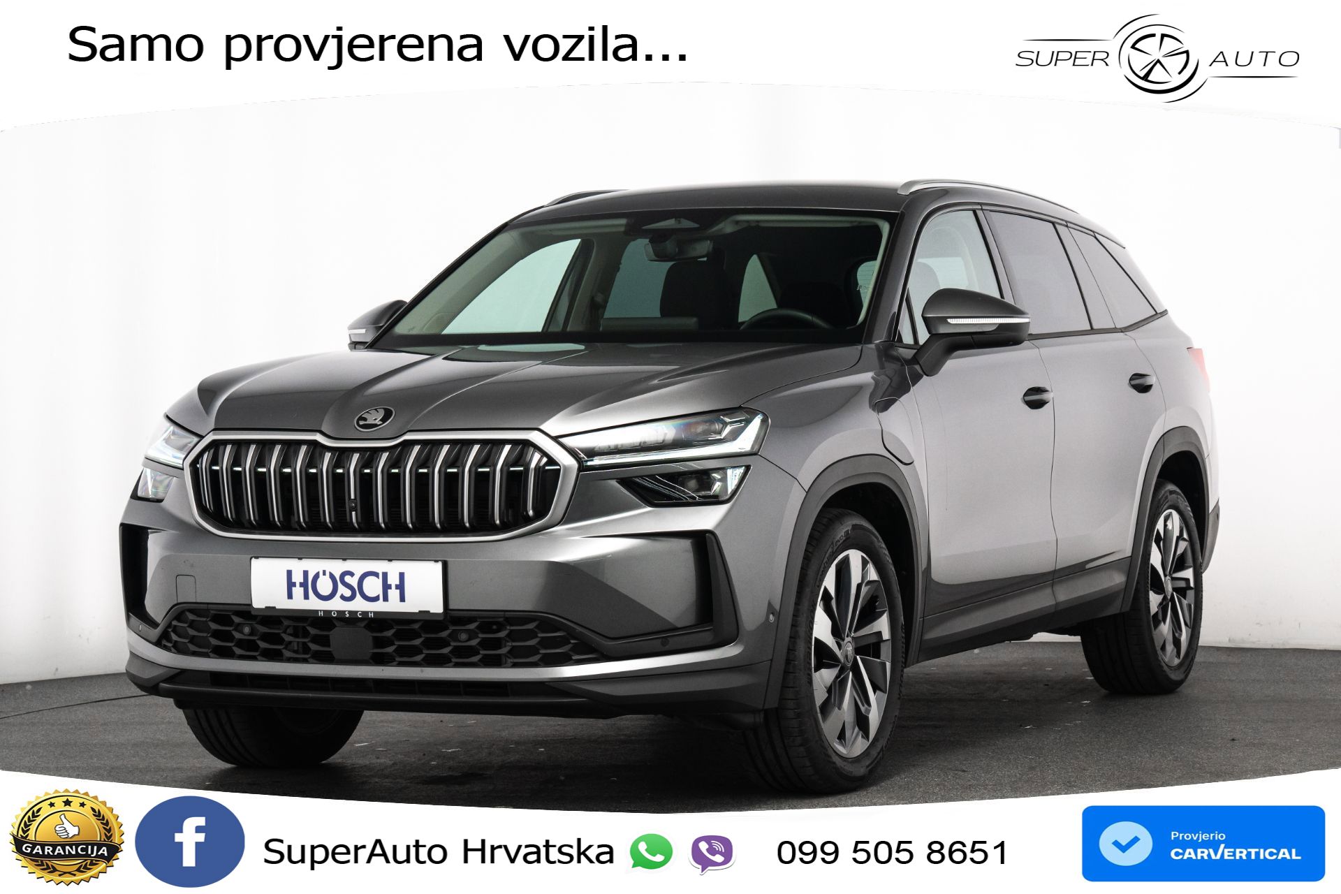 Škoda Kodiaq 1.5 TSI DSG Selection 204 KS, MATRIX+ACC+4xGR SJED+360+VIRT