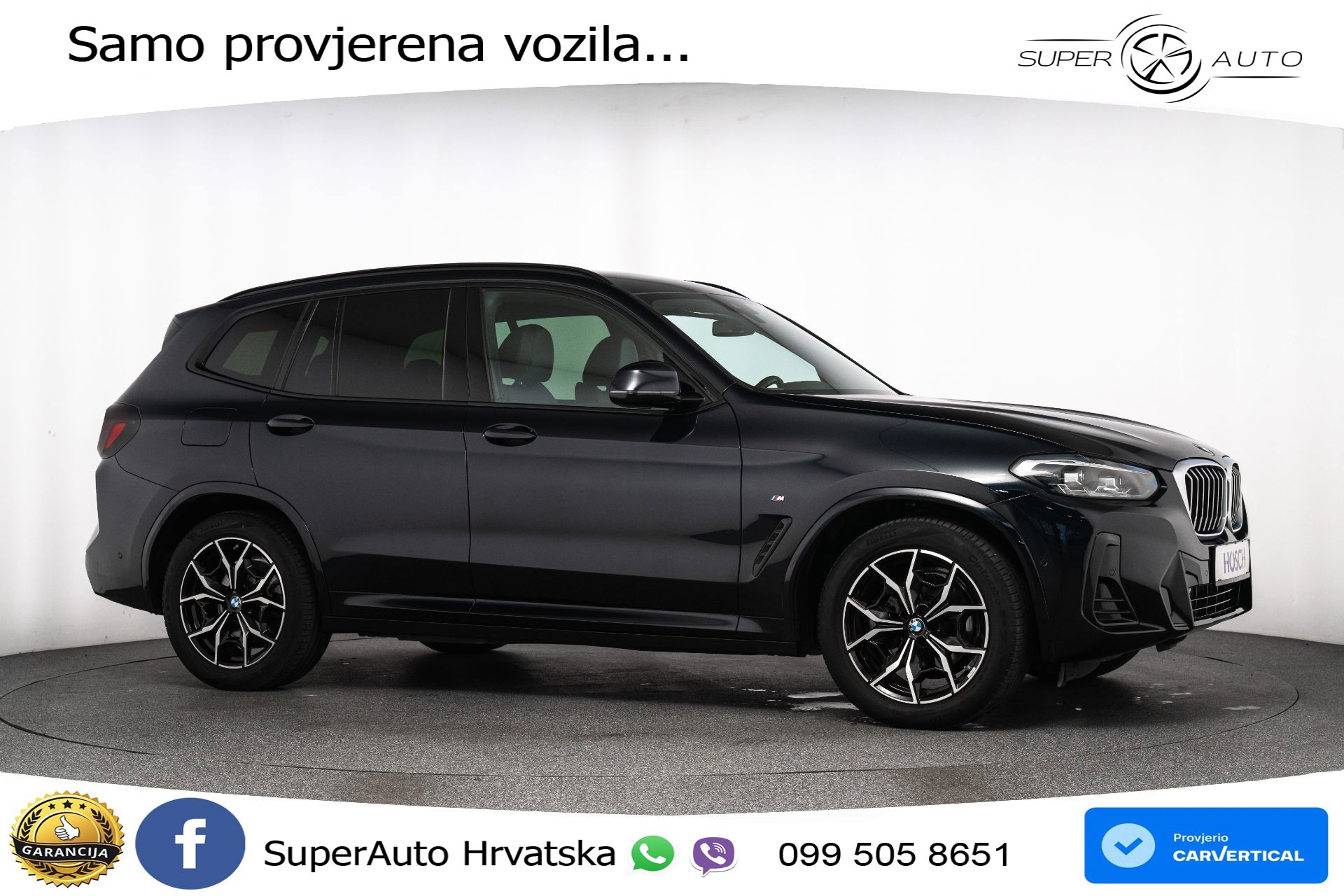 BMW X3 20i xDrive Steptronic M Sport 184 KS, LED+ASIST+GR SJED+KAM+PDC