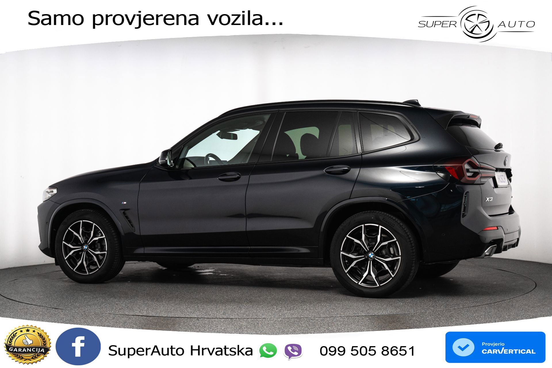 BMW X3 20i xDrive Steptronic M Sport 184 KS, LED+ASIST+GR SJED+KAM+PDC