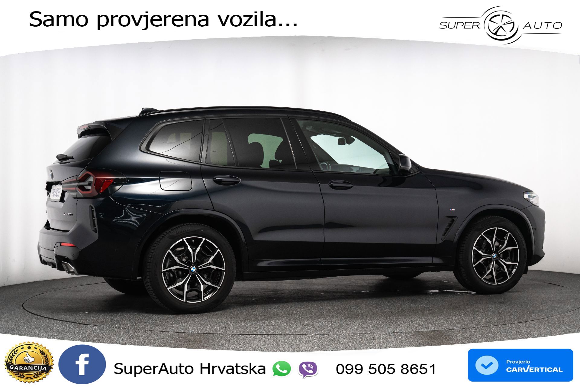 BMW X3 20i xDrive Steptronic M Sport 184 KS, LED+ASIST+GR SJED+KAM+PDC