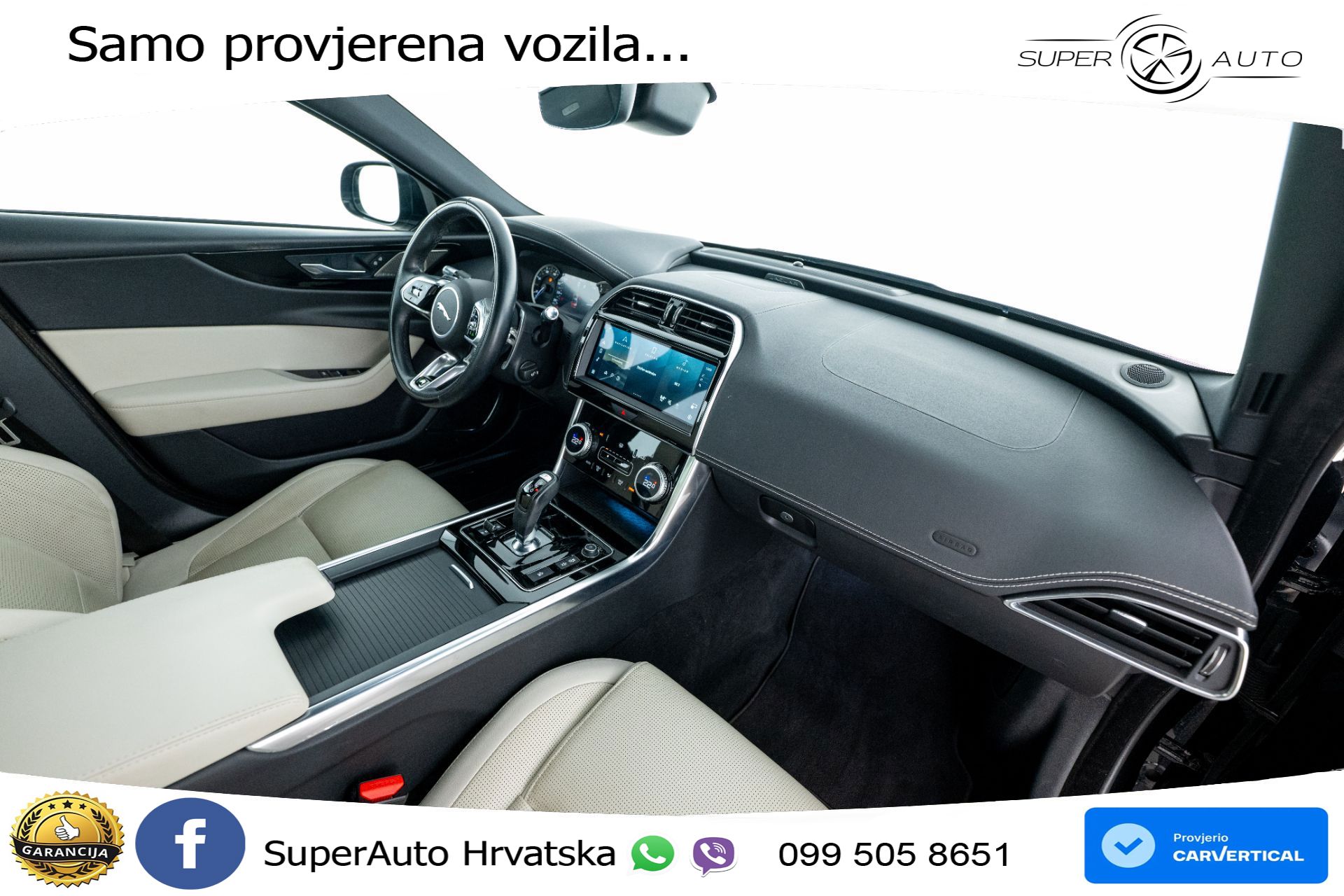 Jaguar XE 2.0d Aut. R-Dynamic 204 KS, LED+KAM+PDC