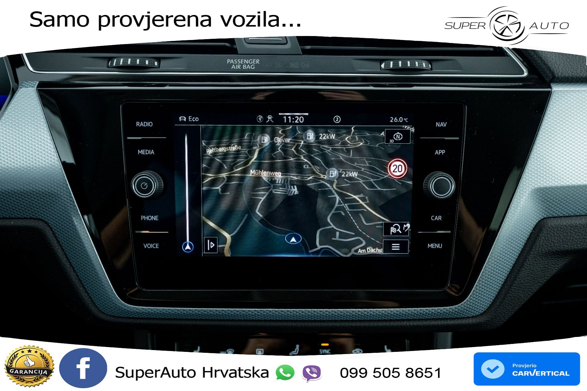 VW Touran 1.5 TSI DSG Comfortline 150 KS, 7-SJED+LED+ACC+GR SJED+VIRT+PDC