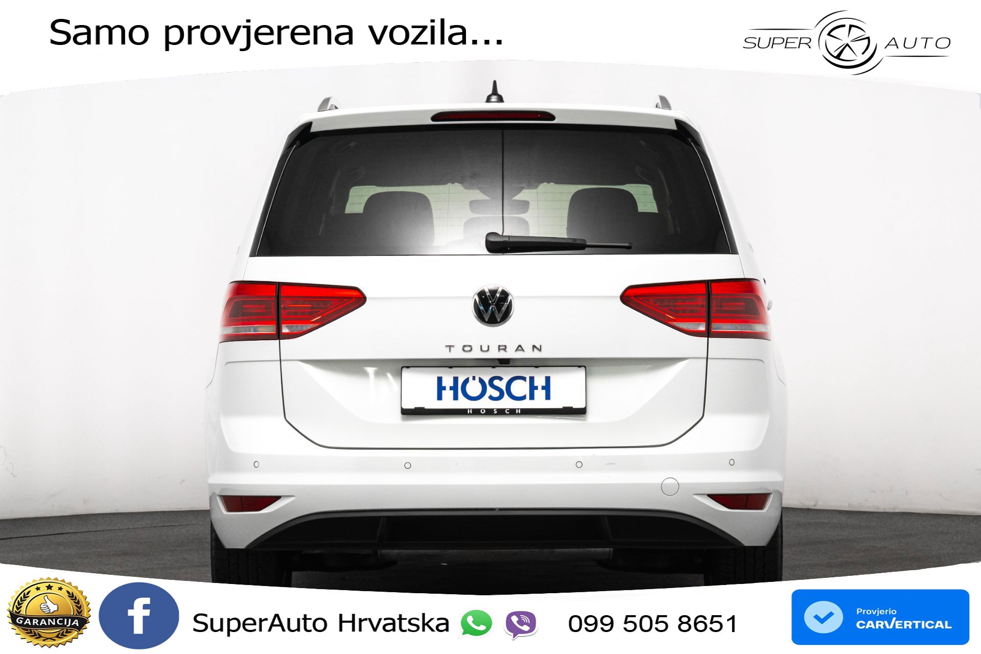 VW Touran 1.5 TSI DSG Comfortline 150 KS, 7-SJED+LED+ACC+GR SJED+VIRT+PDC