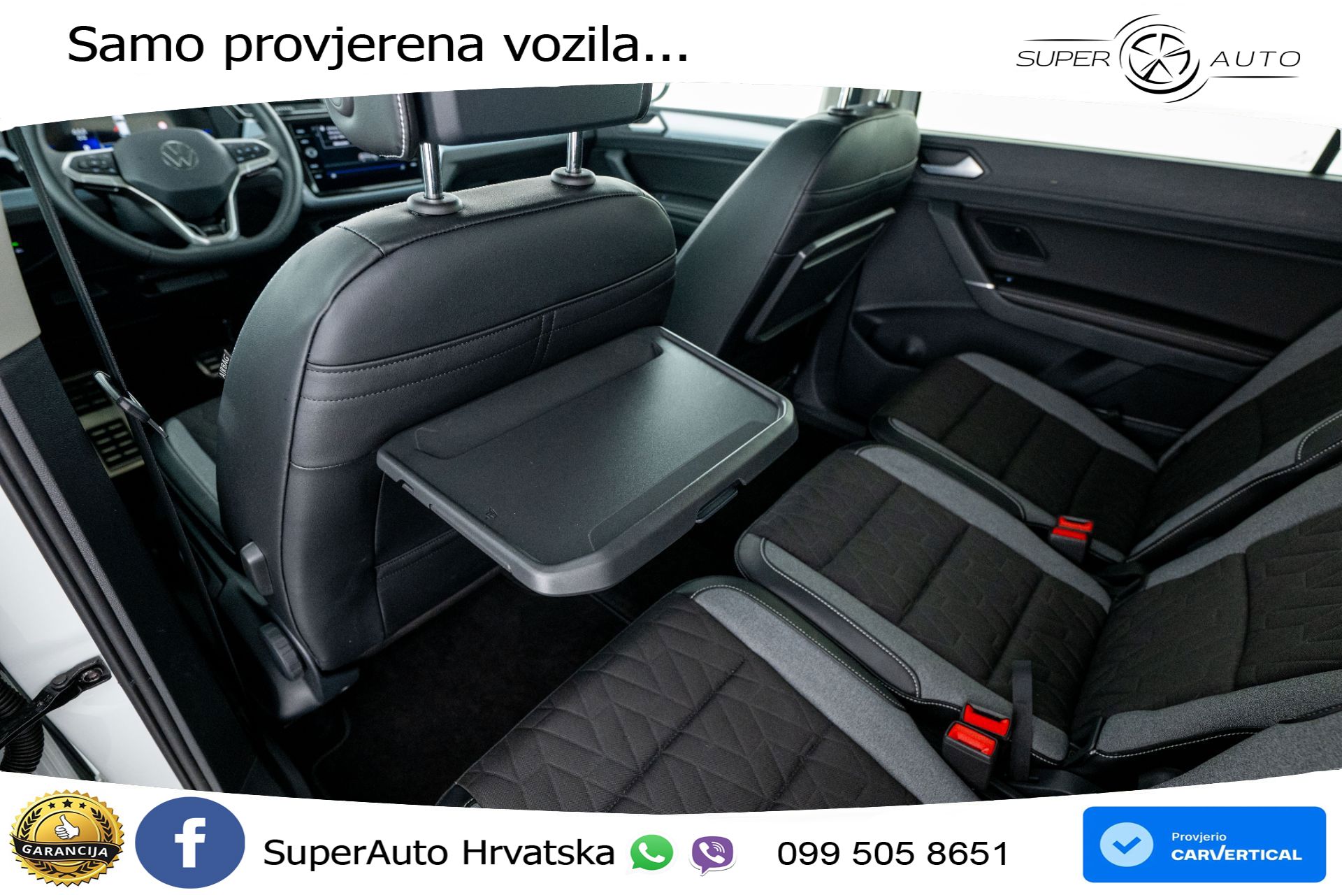 VW Touran 1.5 TSI DSG Comfortline 150 KS, 7-SJED+LED+ACC+GR SJED+VIRT+PDC