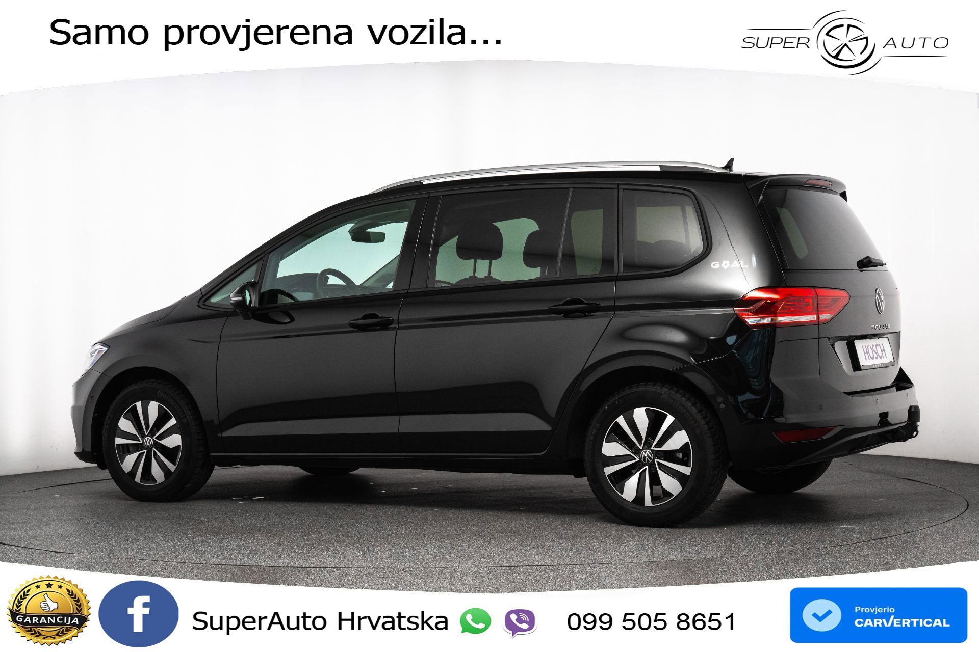 VW Touran 1.5 TSI DSG Comfortline 150 KS, 7-SJED+ACC+GR SJED+VIRT