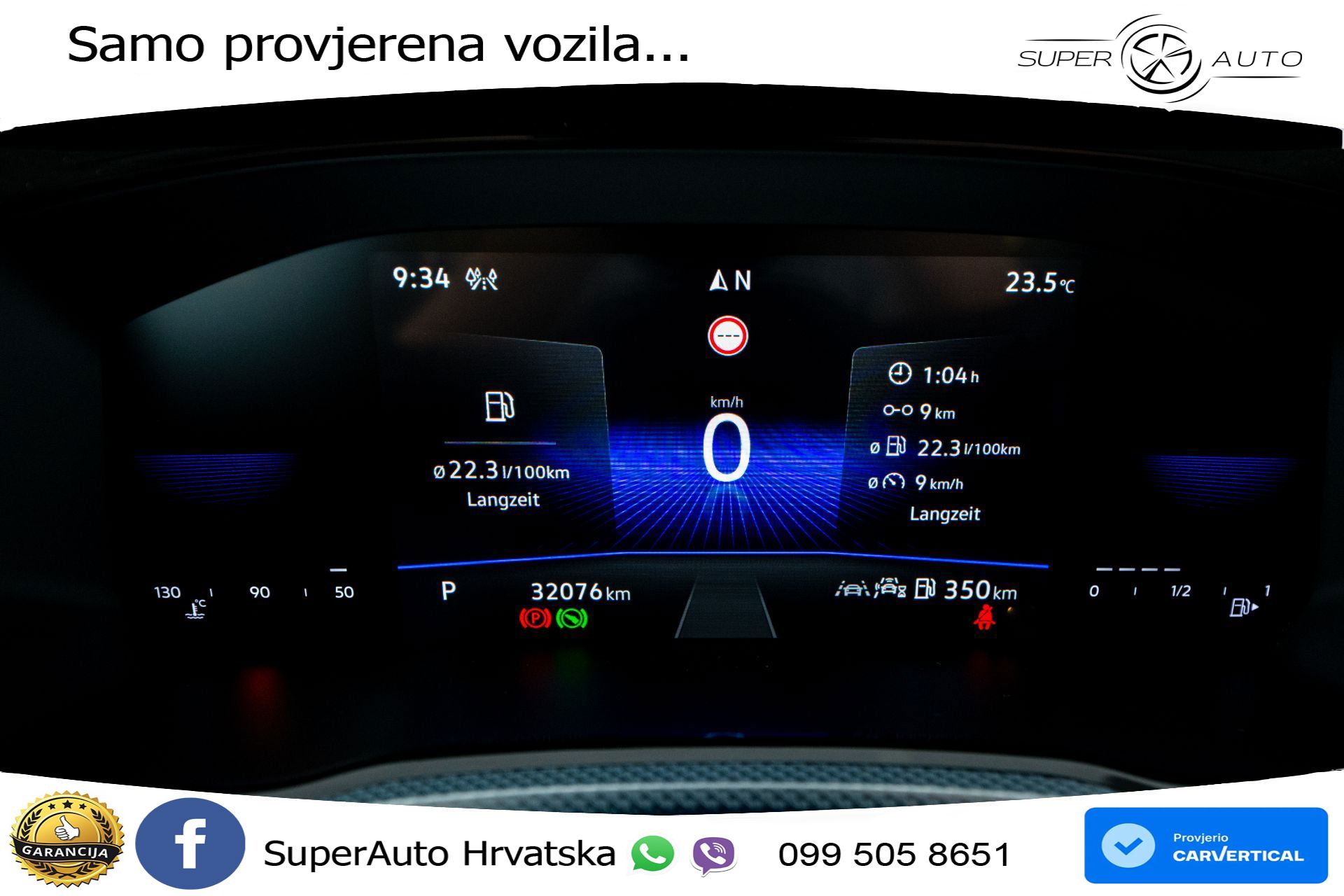 VW Touran 1.5 TSI DSG Comfortline 150 KS, 7-SJED+ACC+GR SJED+VIRT