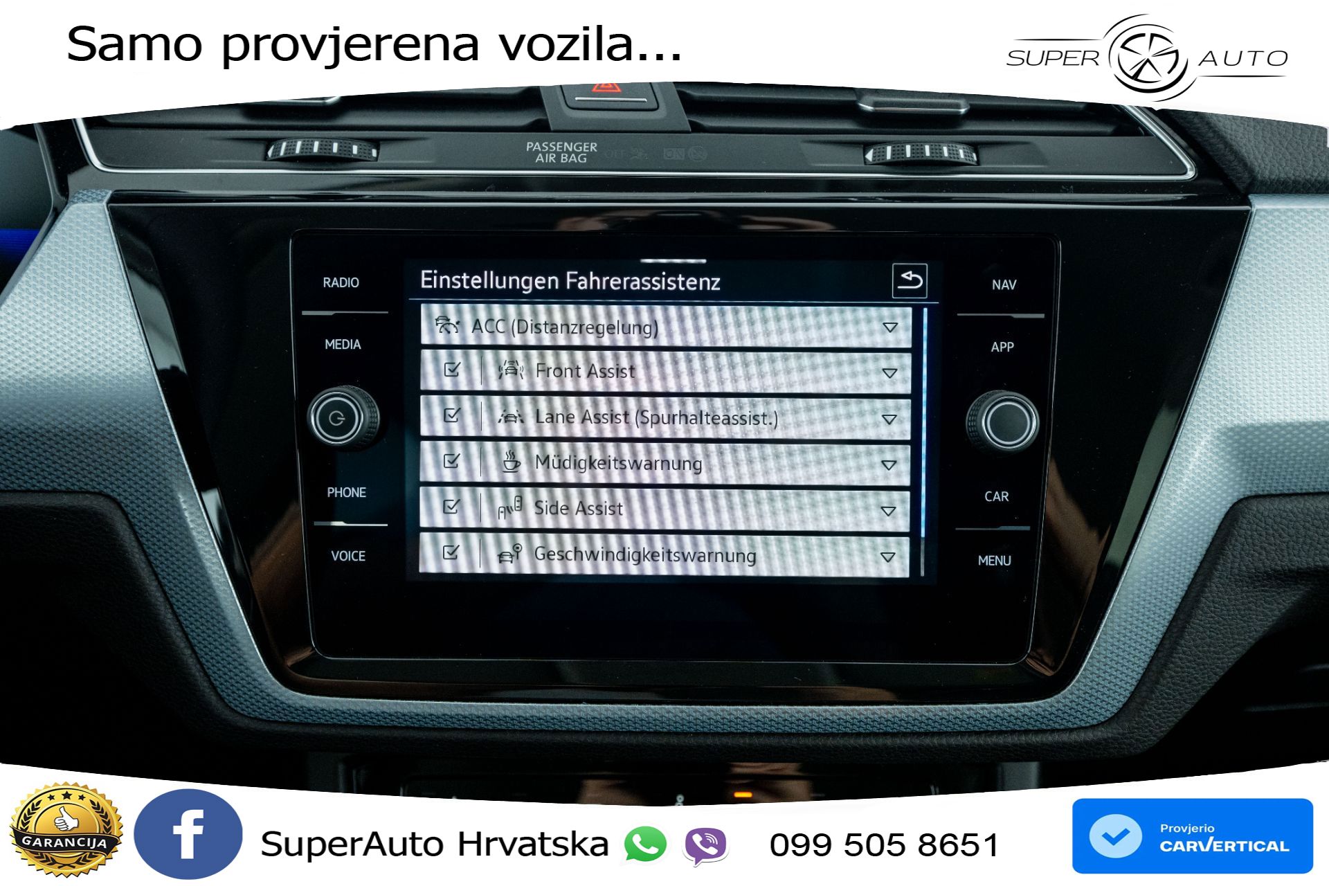 VW Touran 1.5 TSI DSG Comfortline 150 KS, 7-SJED+ACC+GR SJED+VIRT