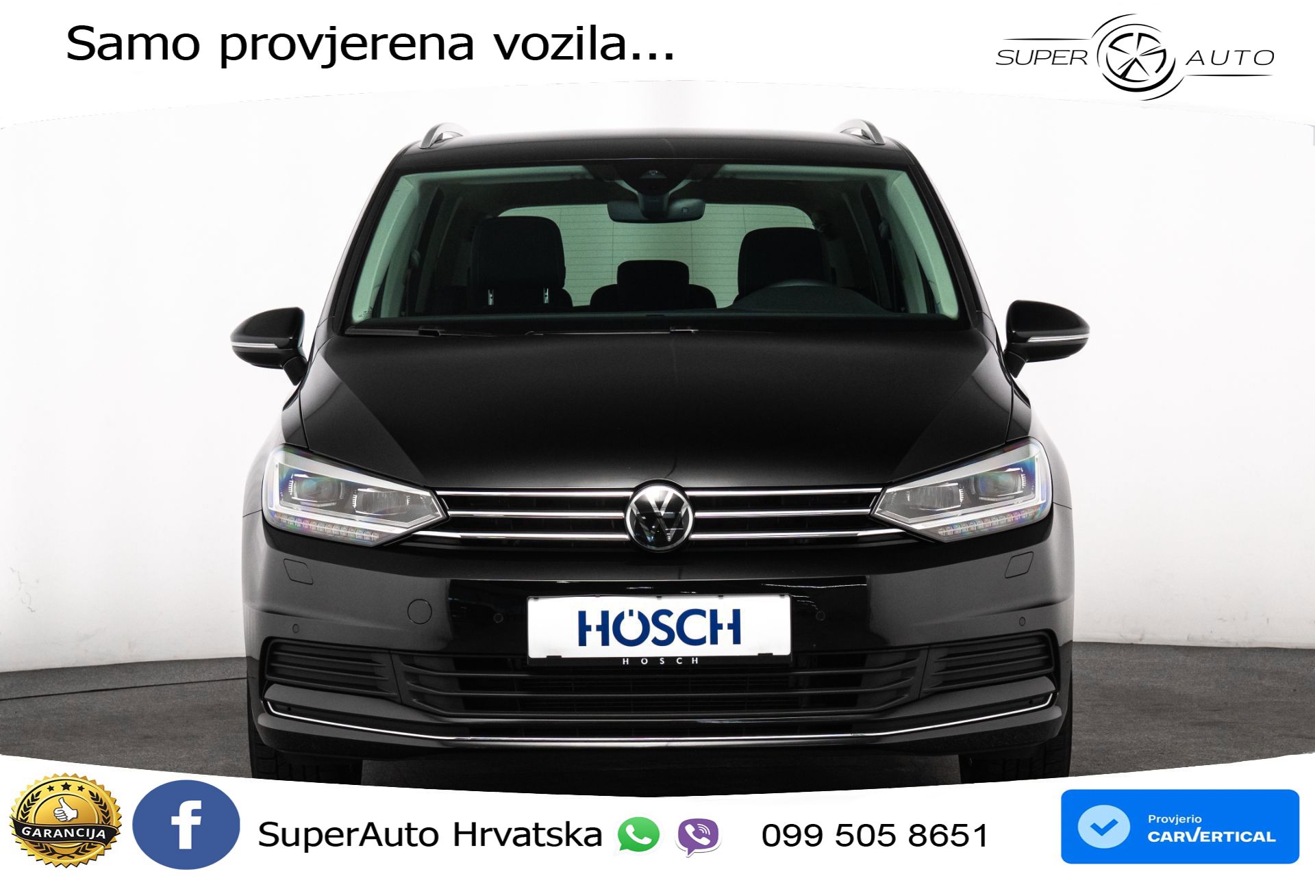 VW Touran 2.0 TDI DSG Comfortline 150 KS, 7-SJED+ACC+GR SJED+VIRT+NAVI